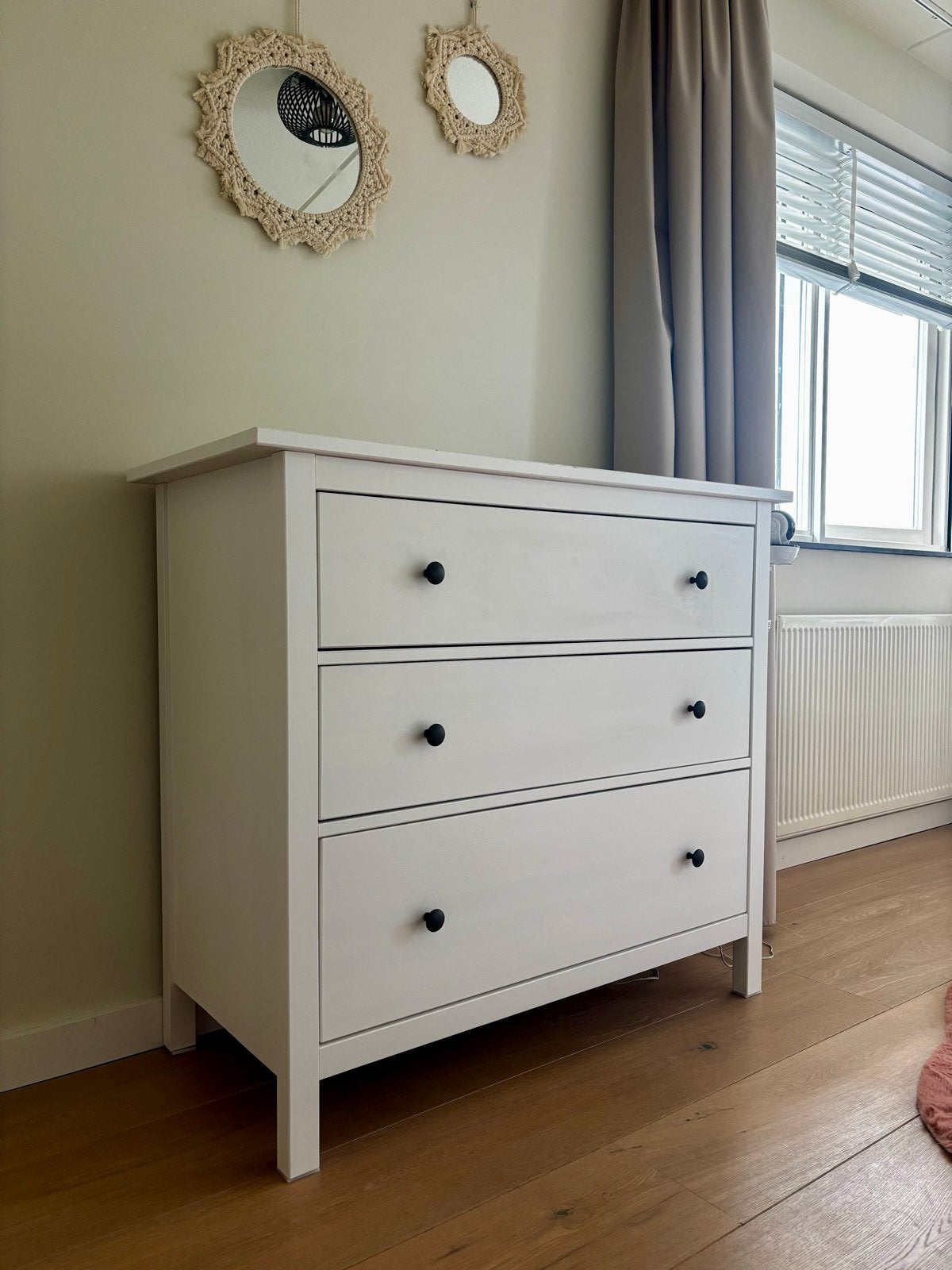 Ikea Hemnes ladekast/commode met 3 lades, Huis en Inrichting, Kasten | Ladekasten, Ophalen, Gebruikt, 100 tot 150 cm, 3 of 4 laden