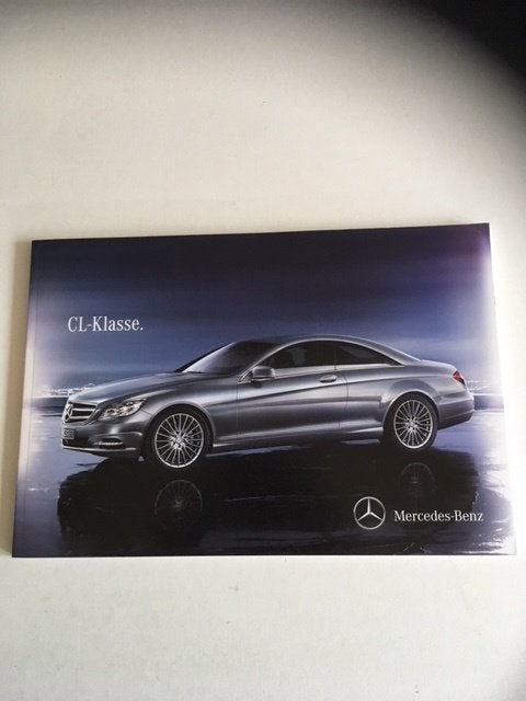 Mercedes-Benz    CL-Klasse   Brochure   -   Duits     2013, Ophalen of Verzenden, Zo goed als nieuw, Mercedes