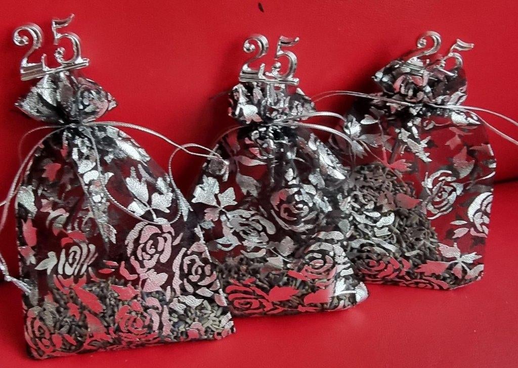 25 of 50 jaar getrouwd, Ophalen of Verzenden, Nieuw, Zwart, Accessoires