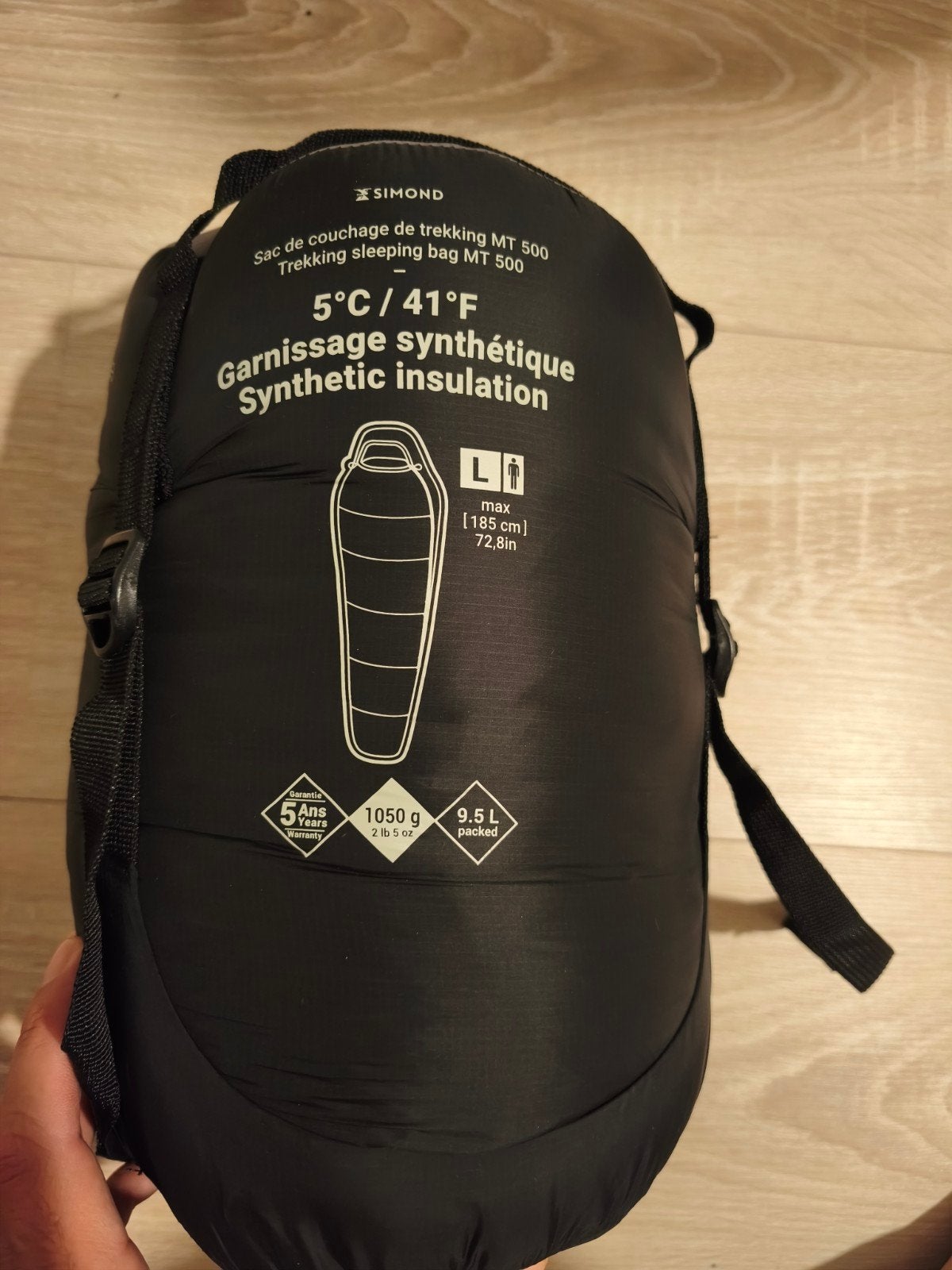 Slaapzak Simond MT 500 - Zo goed als nieuw, Ophalen of Verzenden, Zo goed als nieuw