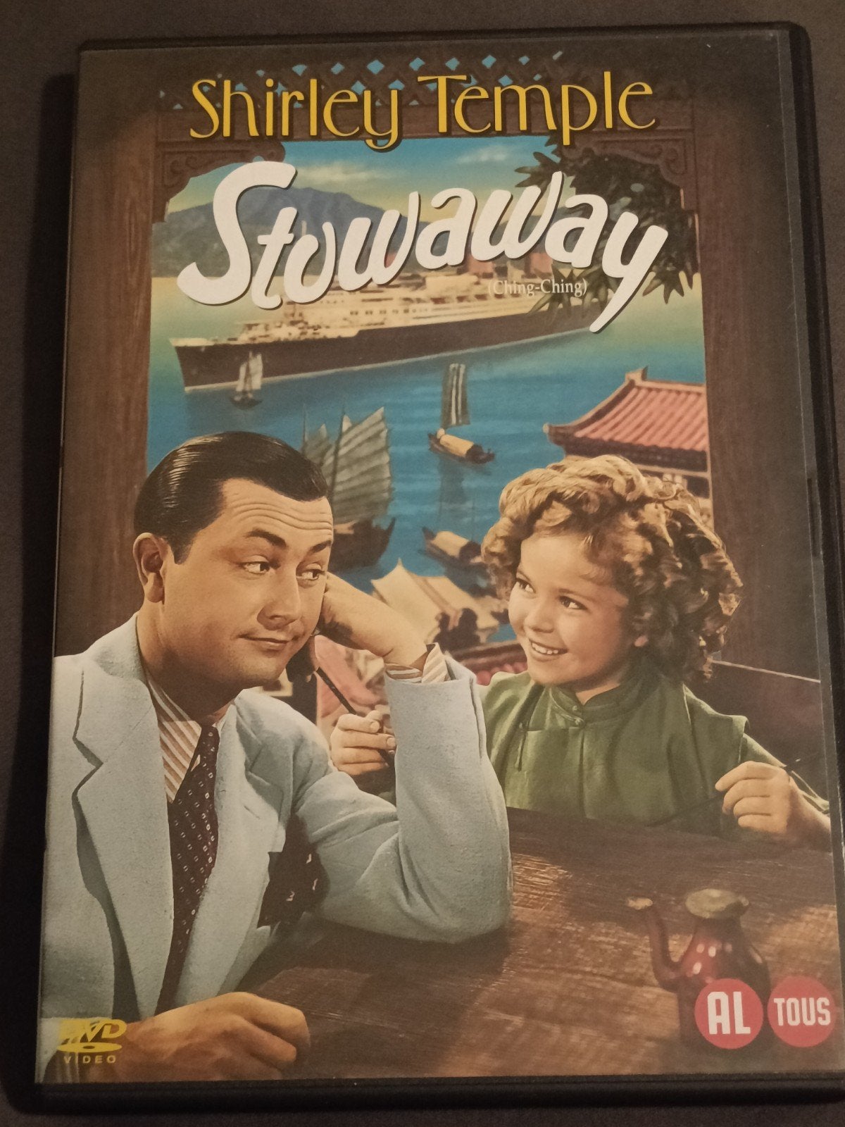 Shirley Temple - Stowaway (DVD), Engels, Alle leeftijden, Drama, Ophalen of Verzenden