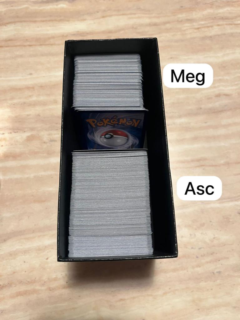 Pokémon Perfect Order Kaartenbox / ASC / MEG / POR + BULK, Ophalen of Verzenden, Nieuw, Meerdere kaarten