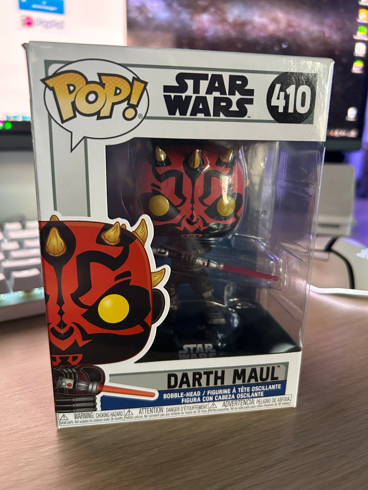 Funko Pop! Star Wars Darth Maul #410 Bobble-Head, Ophalen of Verzenden, Nieuw