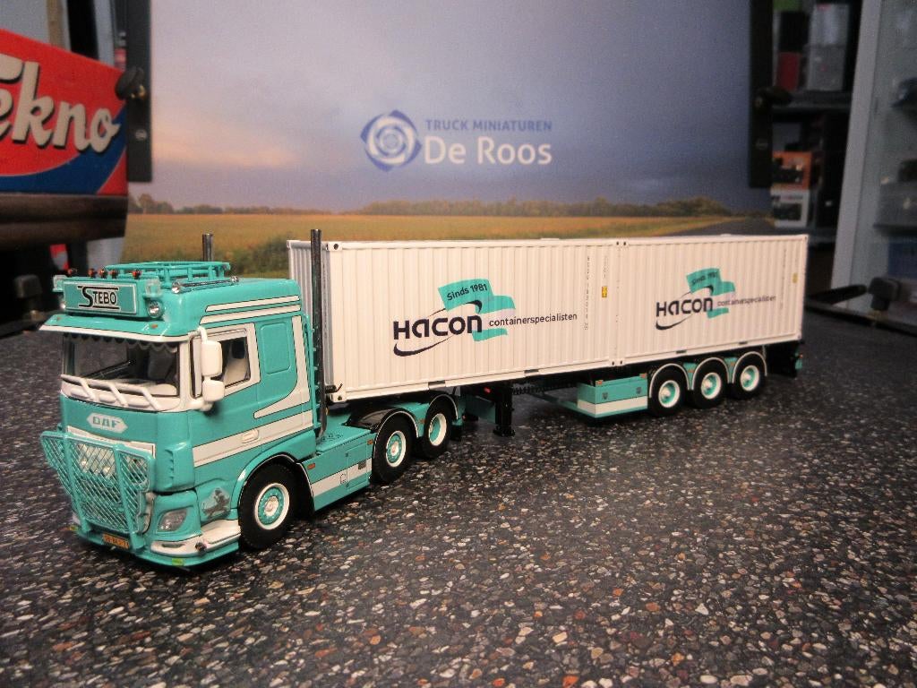 WSI DAF XF 106 Stebo met certificaat Running to Stand Still, Ophalen of Verzenden, Nieuw, Bus of Vrachtwagen, Wsi