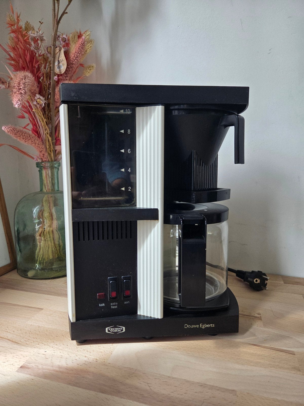 Technivorm Douwe Egberts Moccamaster koffiezetapparaat, Witgoed en Apparatuur, Koffiezetapparaten, 4 tot 10 kopjes, Ophalen of Verzenden