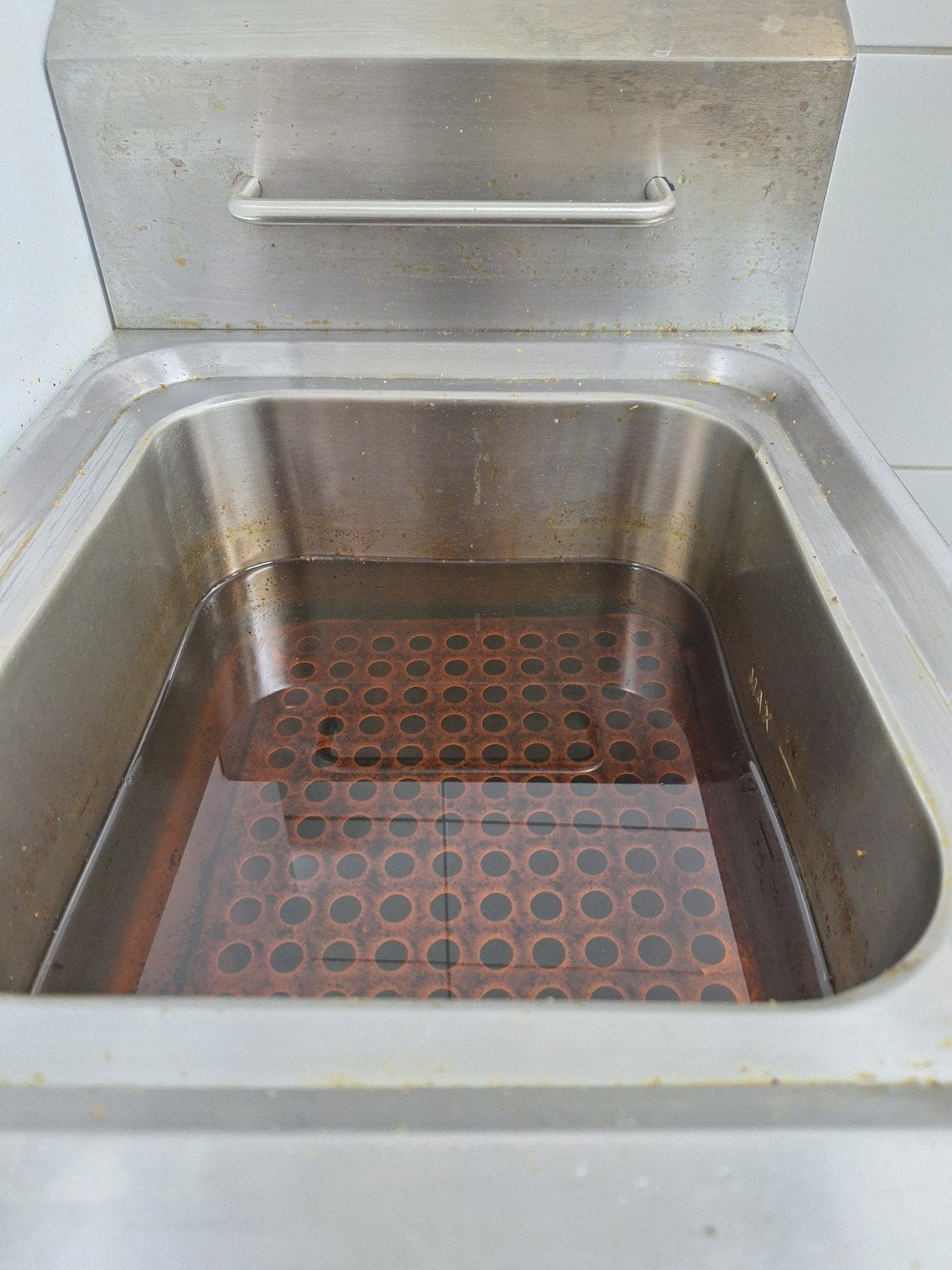 Hendi 10L Friet Oven - Professionele Frituurpan, 4 liter of meer, Ophalen of Verzenden, Gebruikt
