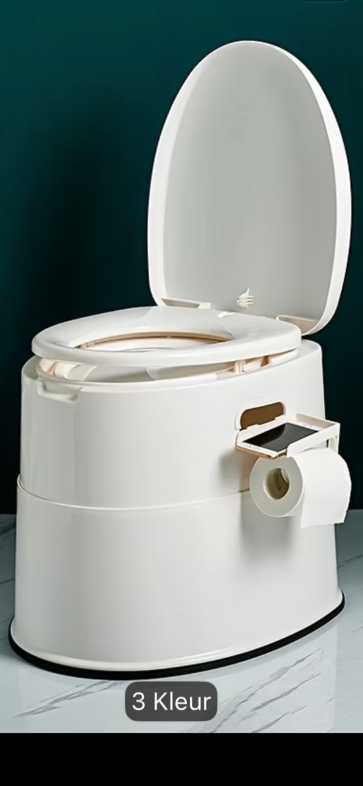 Draagbaar toilet, reis toilet, kampeer toilet, Caravans en Kamperen, Ophalen, Zo goed als nieuw