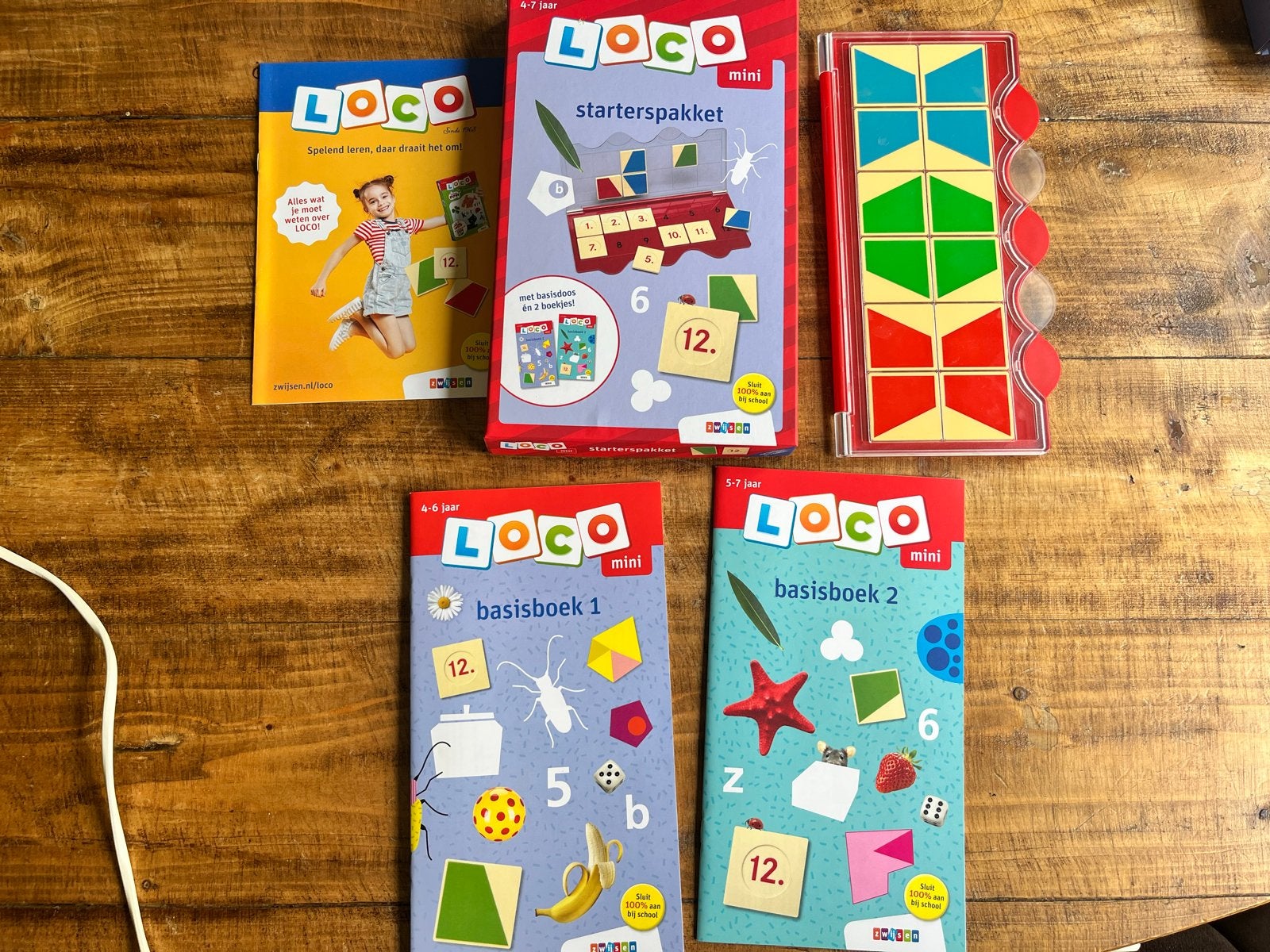 LOCO mini starterspakket en basisboeken, Ophalen of Verzenden, Zo goed als nieuw, Taal en Lezen