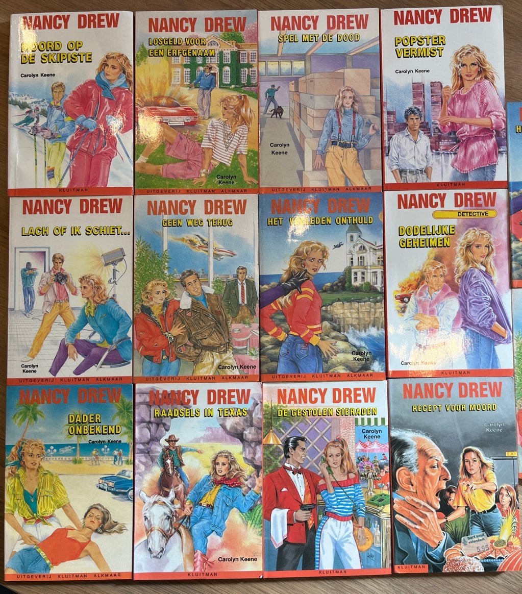 14 Nancy Drew boeken, Boeken, Ophalen of Verzenden, Gelezen