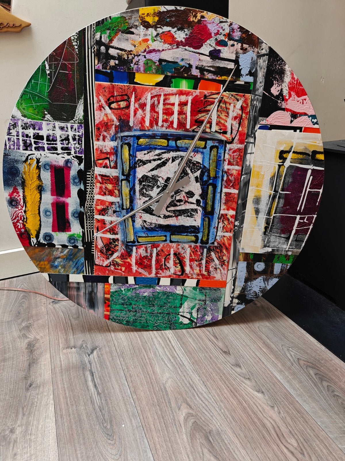 Unieke Grote Wandklok Ferdi de Bruijn - Gesigneerd Kunstwerk, Ophalen