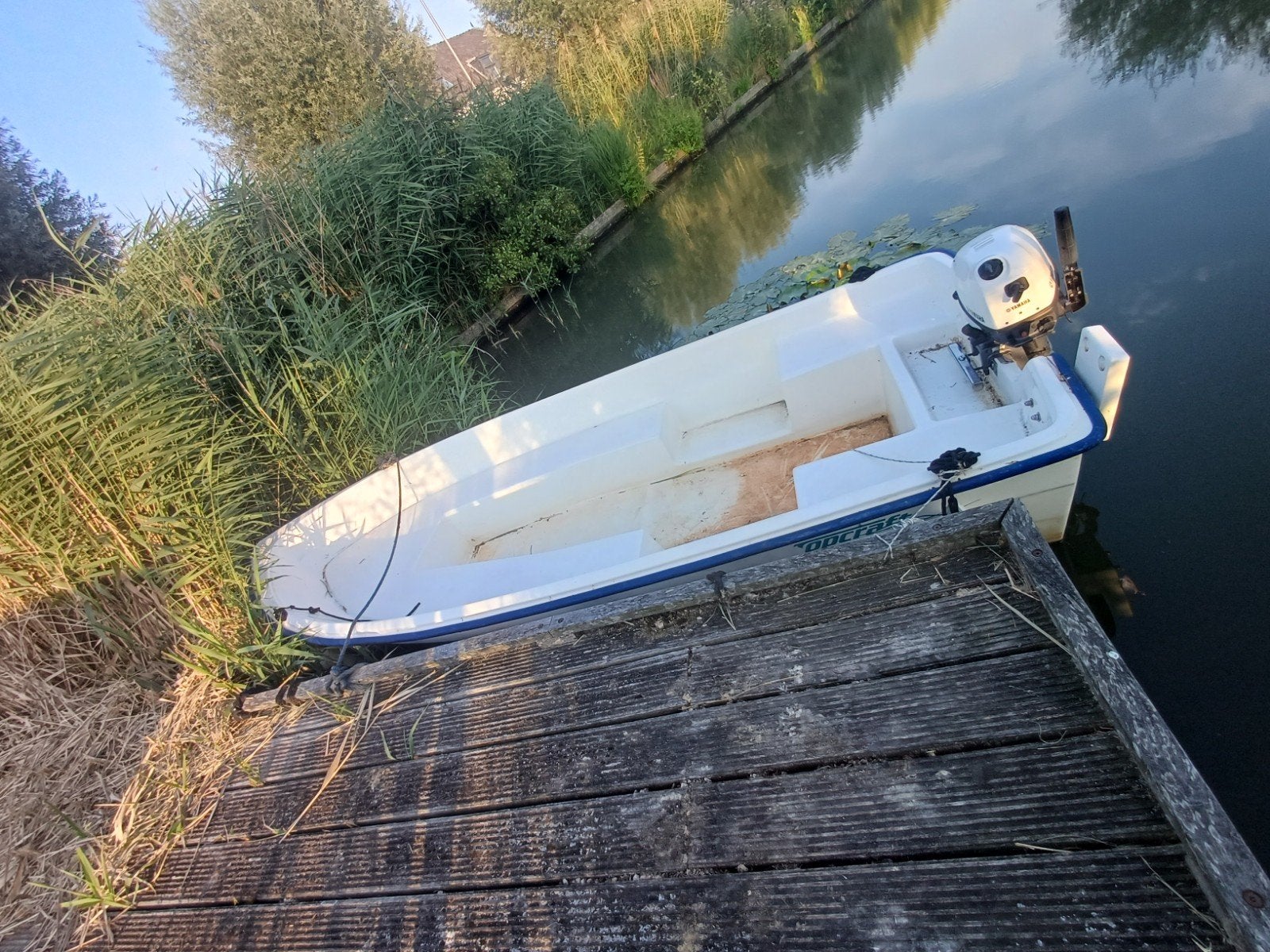 Topcraft 430 boot met Yamaha buitenboordmotor en trailer, Ophalen of Verzenden, Gebruikt