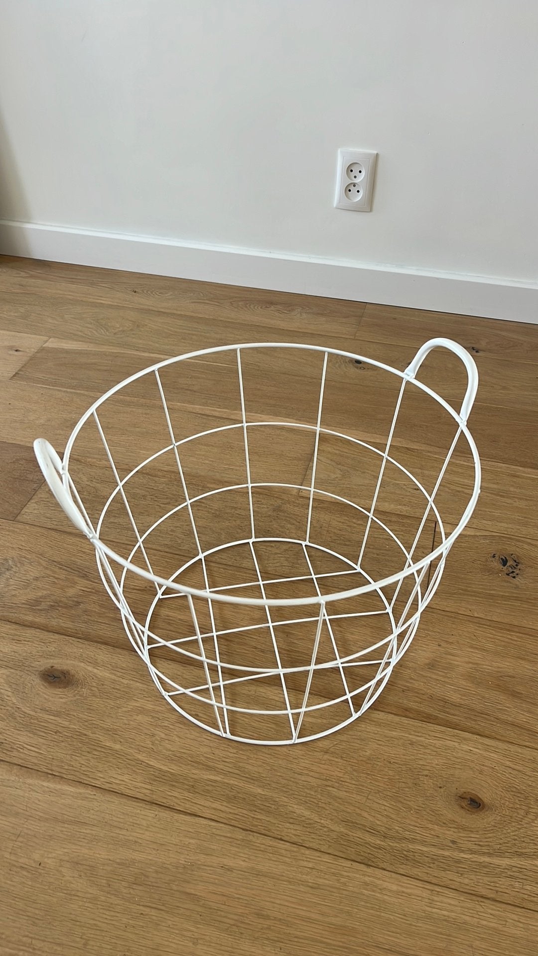 Mand, Ophalen, Nieuw, Rond, Mand