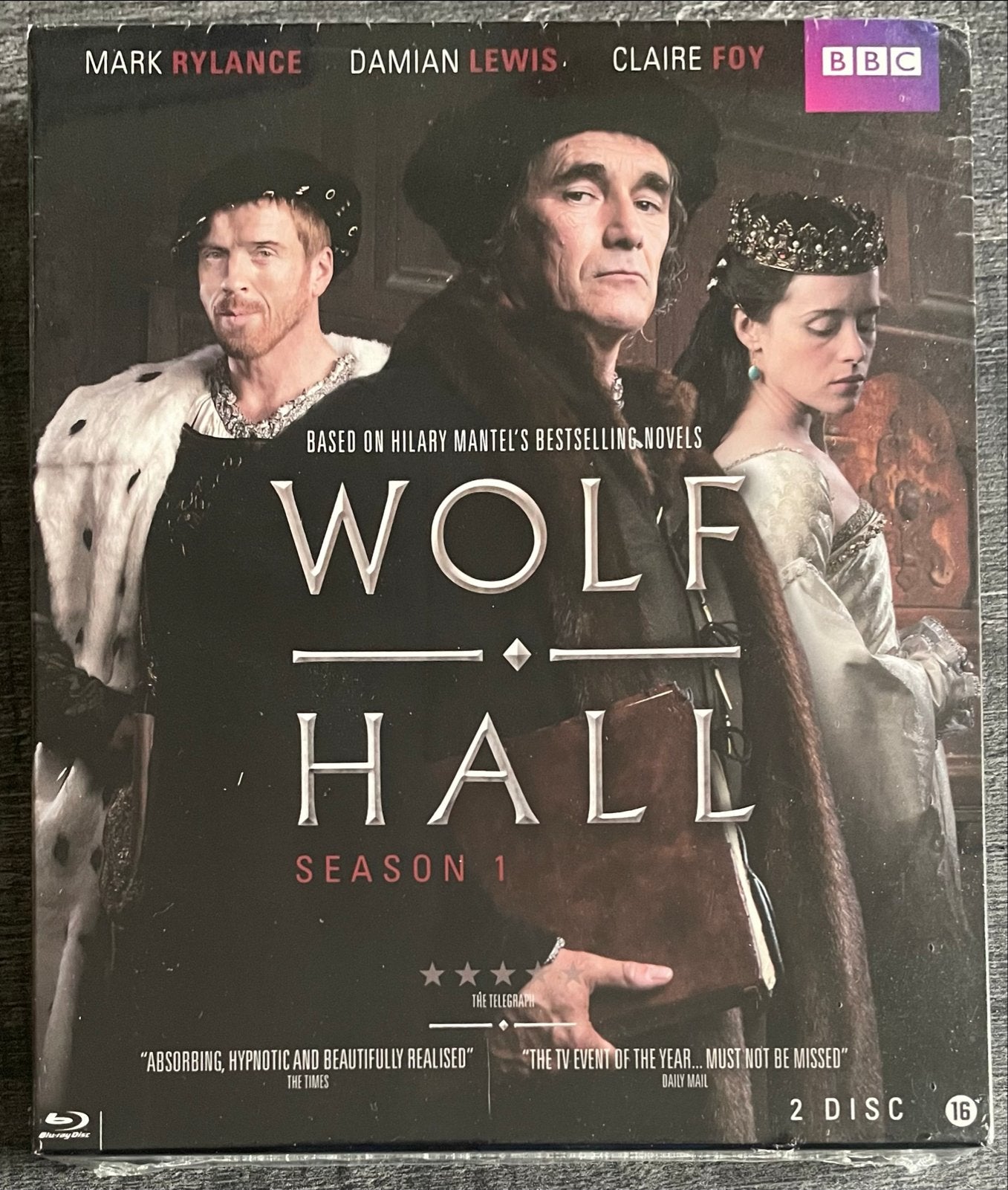 NIEUW IN SEAL * Wolf Hall * Seizoen 1 * Nederlands, Engels, Vanaf 16 jaar, Nederlands, Boxset