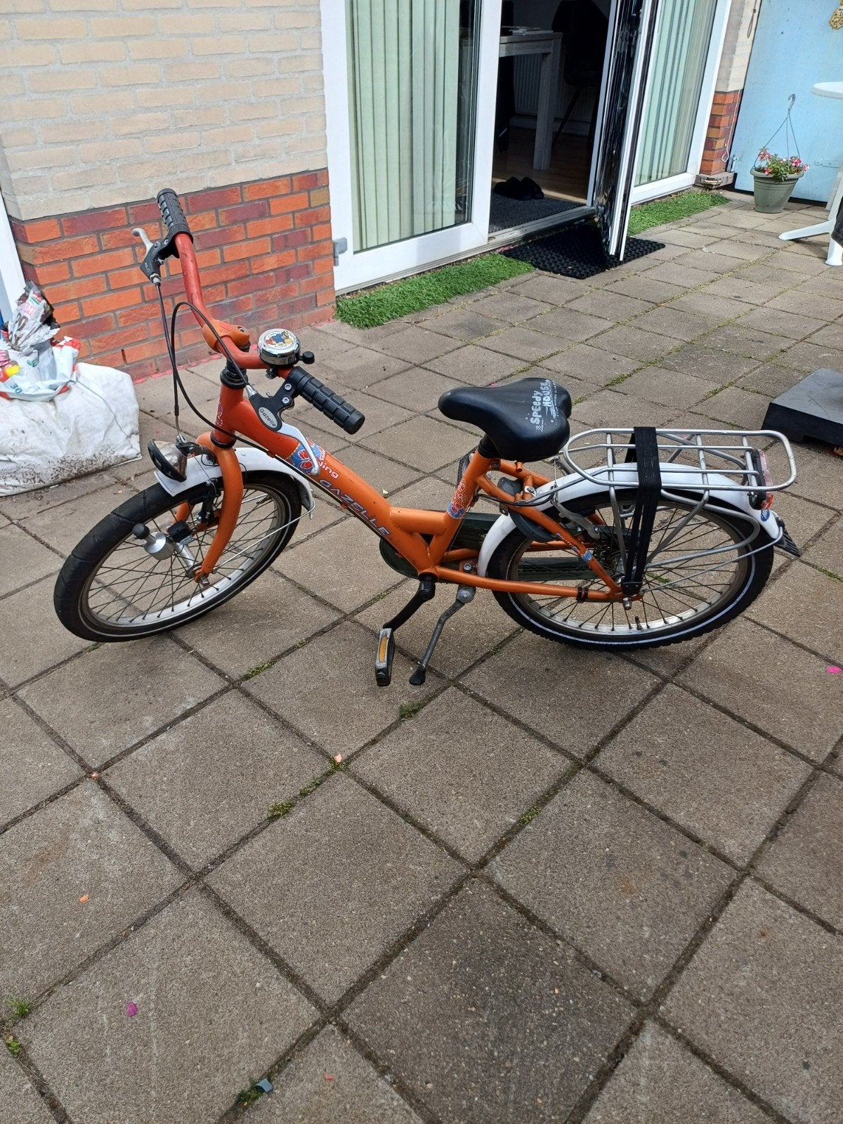 GAZELLE WRING MEISJES FIETS 20 INCH, Fietsen en Brommers, Fietsen | Meisjes, Ophalen, Gebruikt, 20 inch