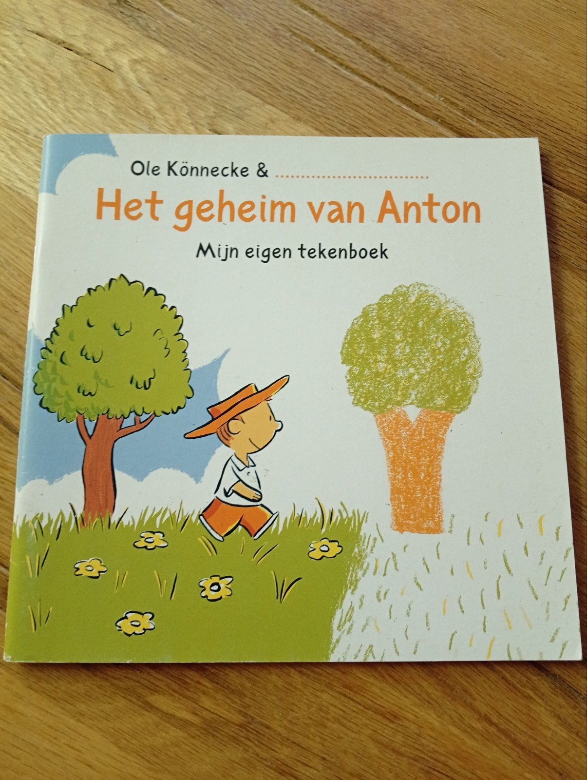 Het geheim van Anton - Mijn eigen tekenboek, Boeken, Ophalen of Verzenden, Zo goed als nieuw, Ole Könnecke