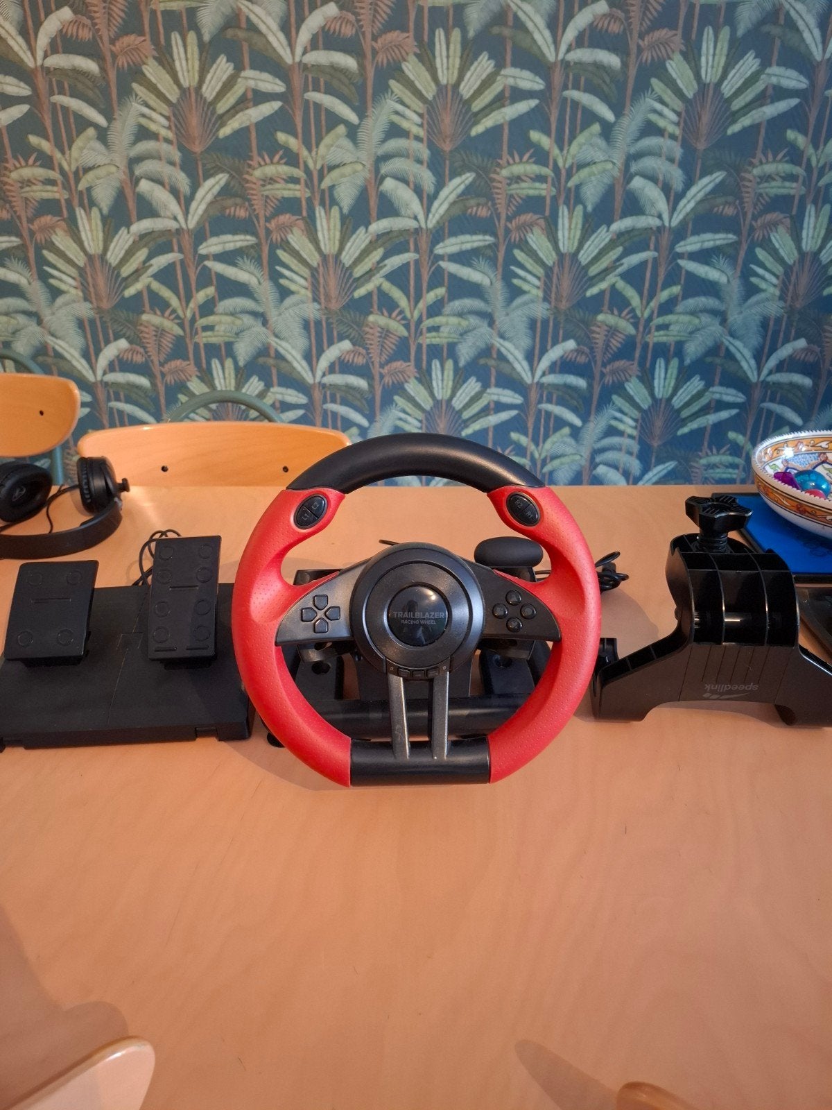 Race stuur set. Pc, Xbox en Ps., Ophalen of Verzenden, Zo goed als nieuw