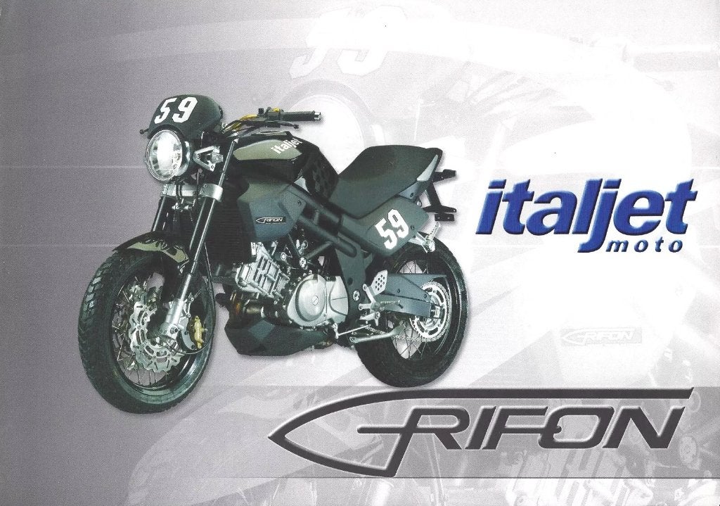 Folder ITALJET Grifon 650 2006, Fietsen en Brommers, Ophalen of Verzenden, Zo goed als nieuw