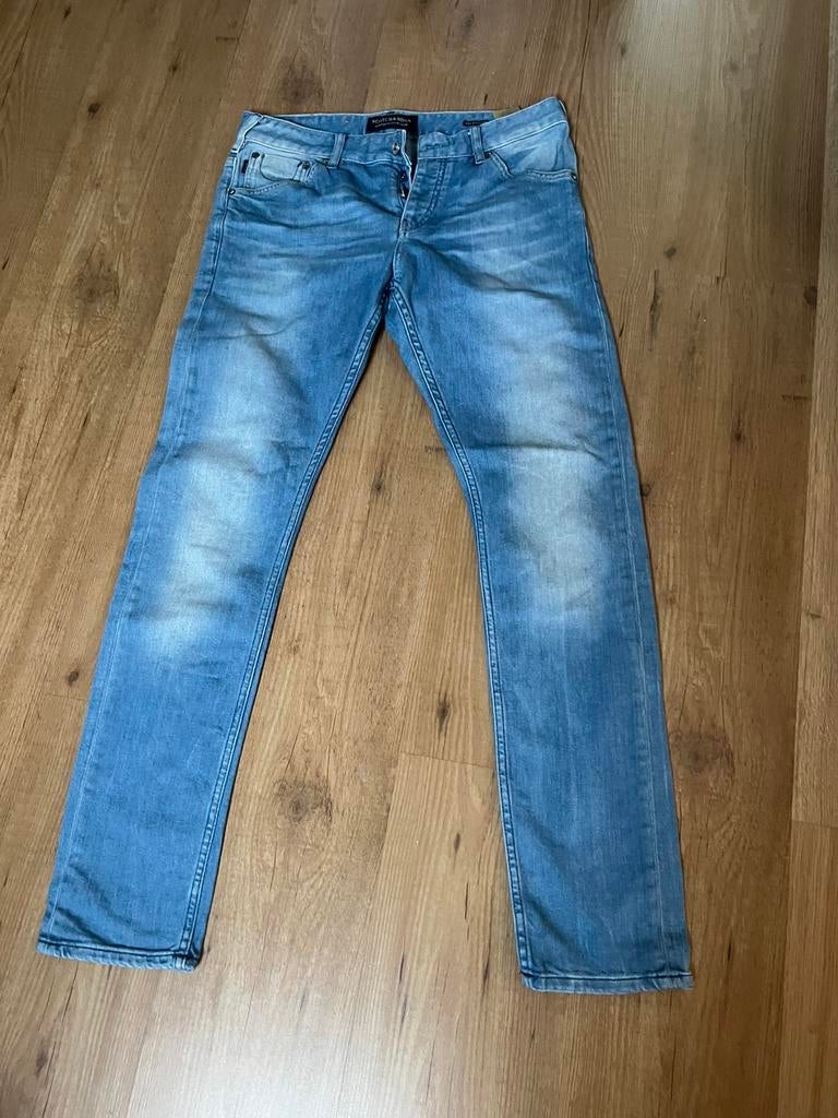 Scotch &Soda spijkerbroek, Ophalen of Verzenden, Zo goed als nieuw, Blauw, W32 (confectie 46) of kleiner