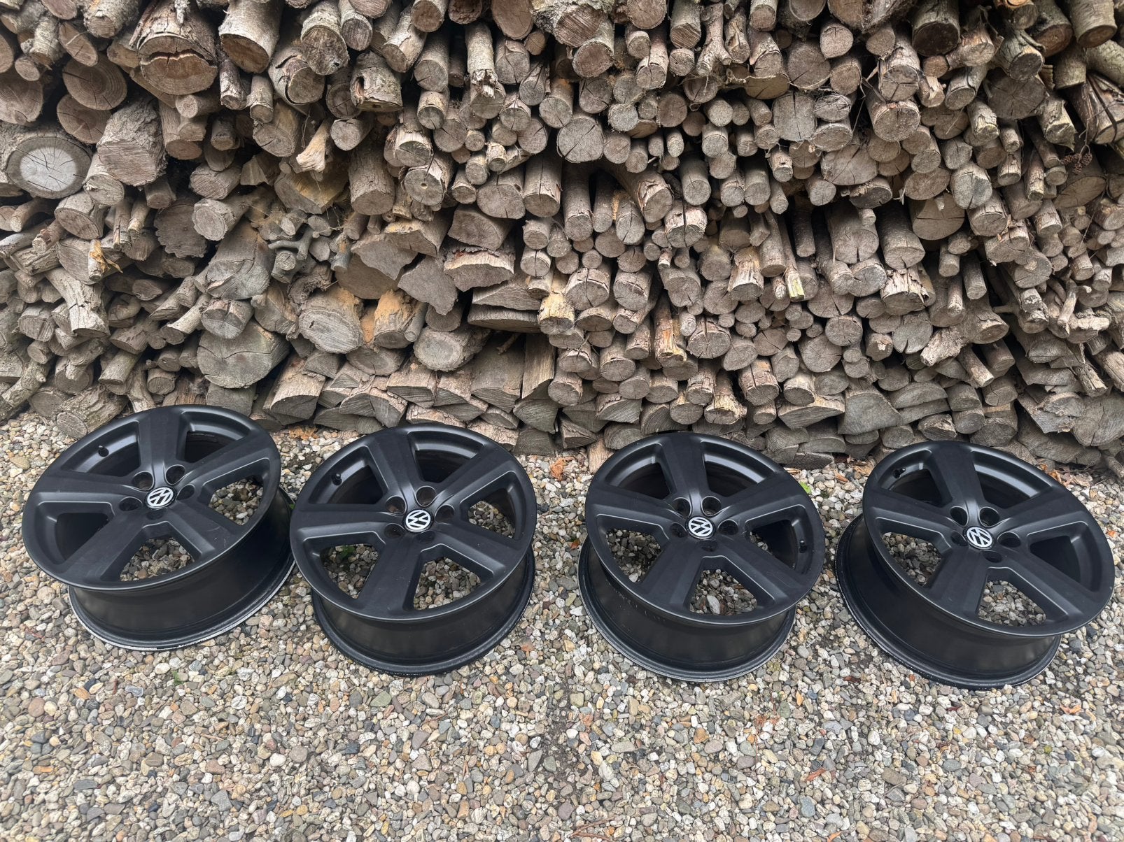 Set RS6 lichtmetalen velgen – 5x112 – 17 inch, Auto-onderdelen, Banden en Velgen, Ophalen, Velg(en), 17 inch, Zomerbanden