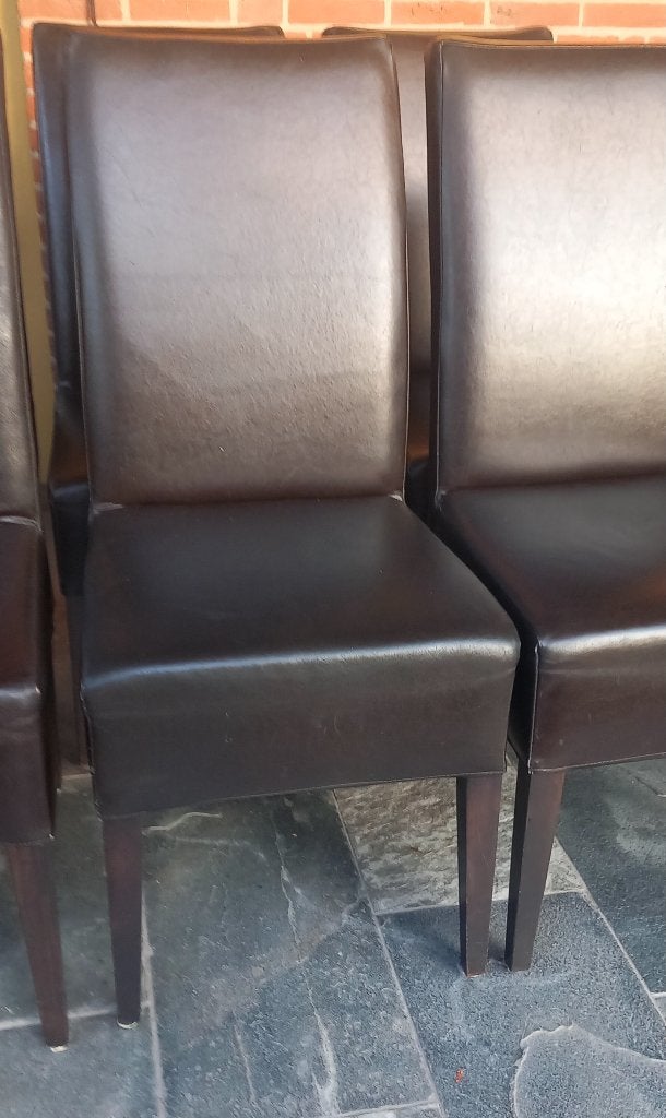 eetkamerstoelen, Ophalen, Gebruikt, Bruin, Vintage
