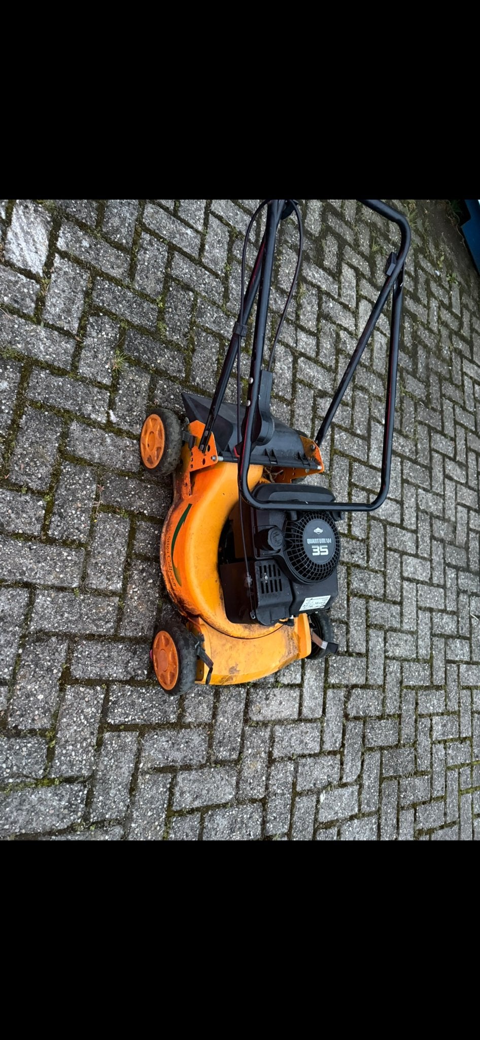 Gebruikte Benzine Grasmaaier - Quantum 35, Ophalen, Cirkelmaaier, Gebruikt, Benzine-grasmaaier