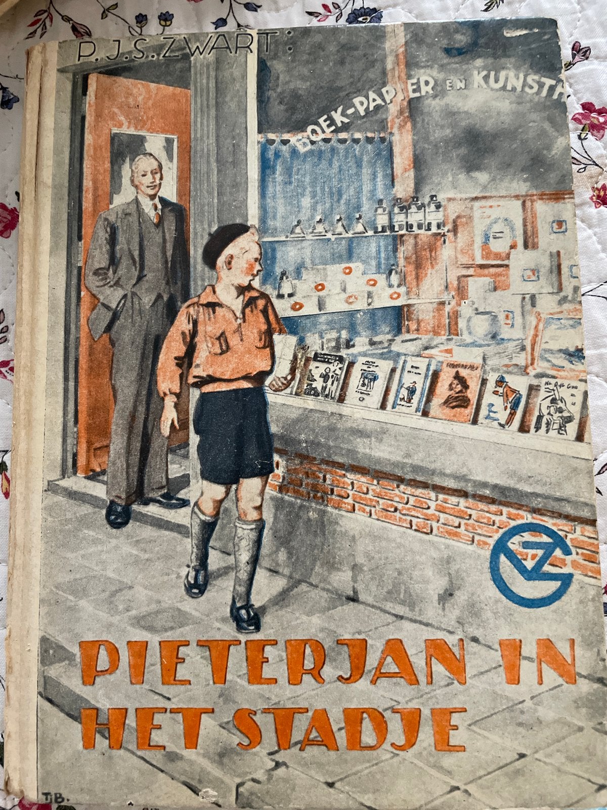 Pieterjan in het Stadje - P.J.S. Zwart (Vierde Druk), Ophalen of Verzenden, Gelezen, Fictie algemeen