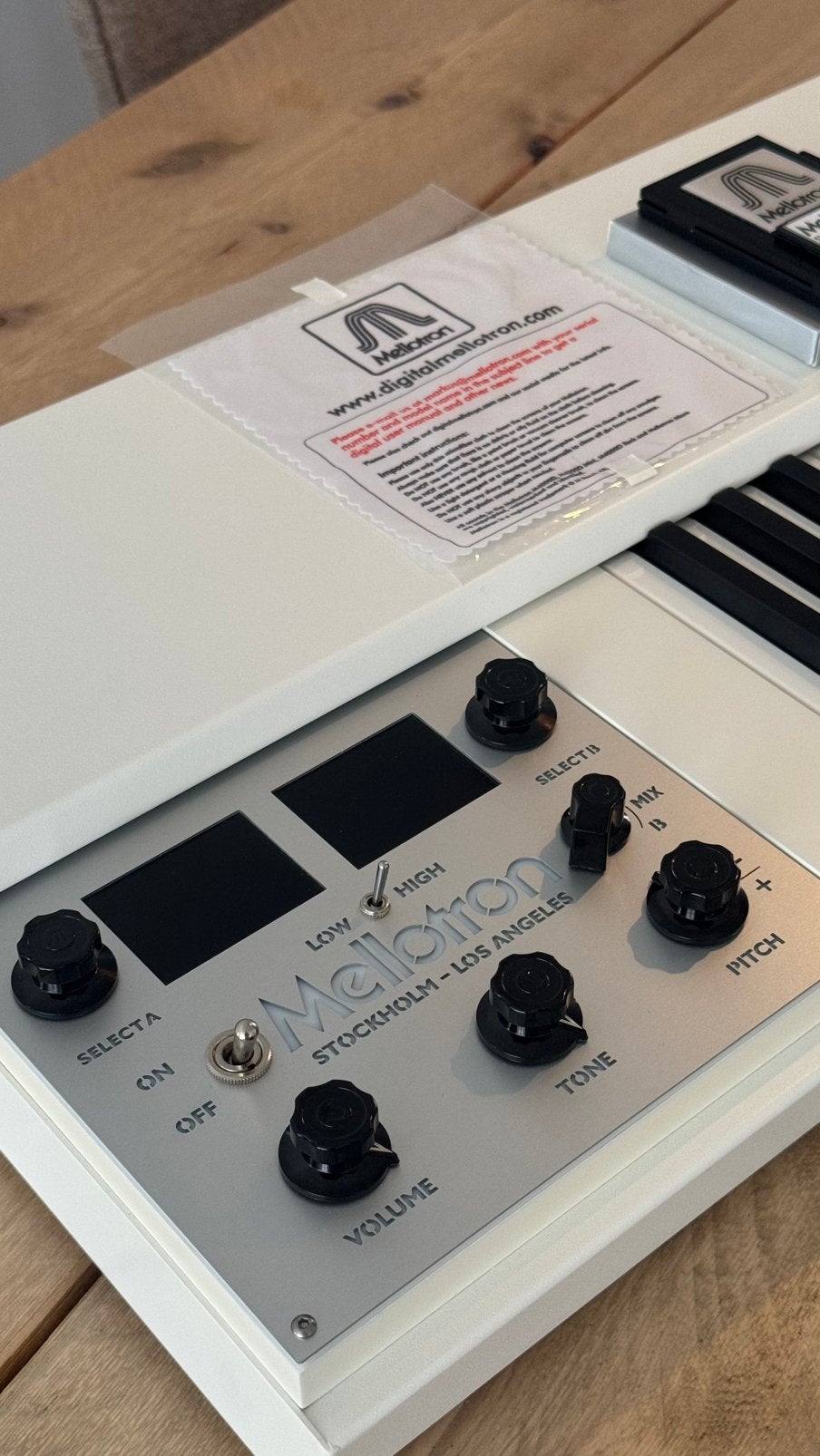 Mellotron m400d mini sound card 05, Ophalen of Verzenden, Zo goed als nieuw, Overige aantallen, Overige merken