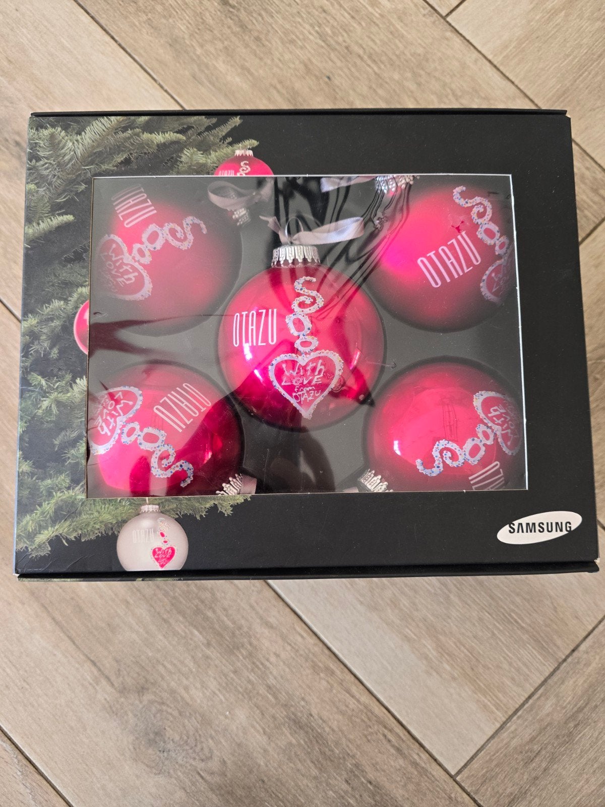 Unieke Otazu x Samsung Designer Kerstballen (5 stuks) - Zeld, Ophalen of Verzenden