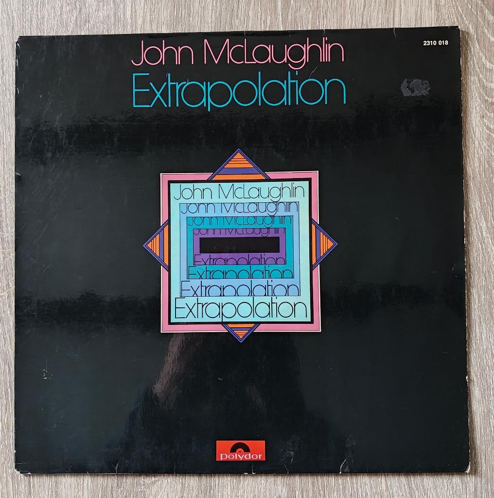 John McLaughlin Extrapolation LP, Ophalen of Verzenden, Gebruikt, 12 inch, Jazz