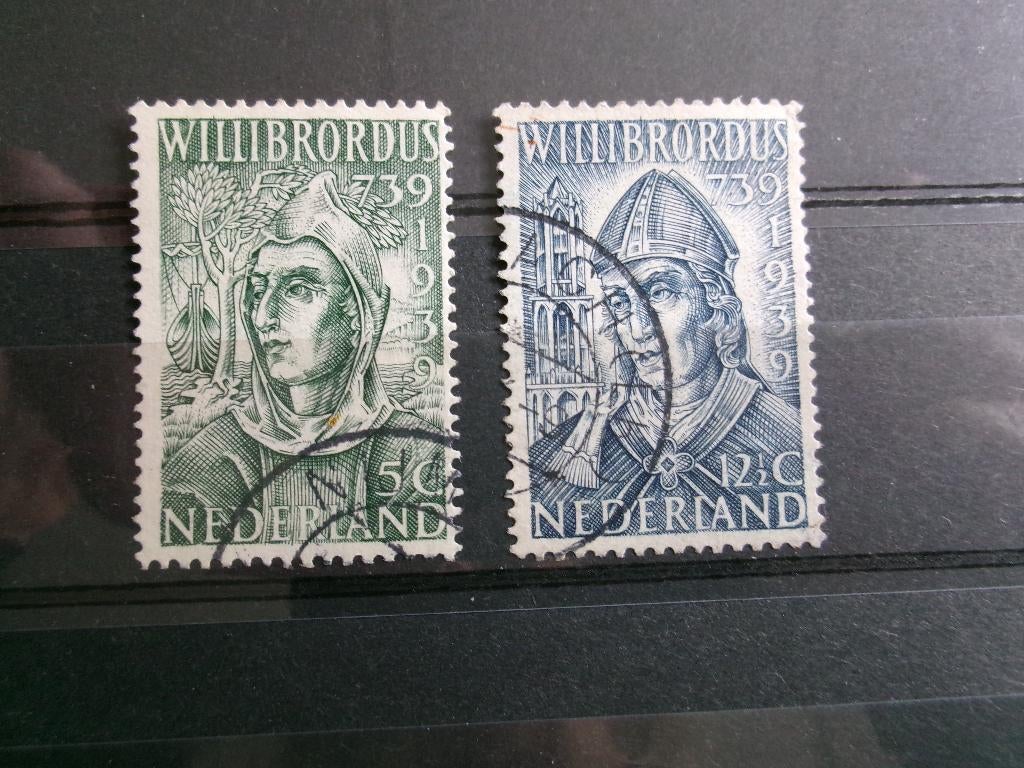 1939 - willibrordus (645b), Verzenden, Gestempeld