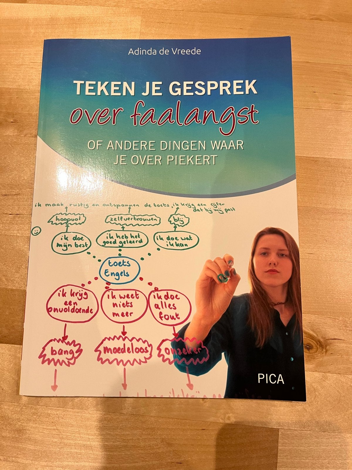 Teken je gesprek over faalangst - Adinda de Vreede, Ophalen of Verzenden, Zo goed als nieuw