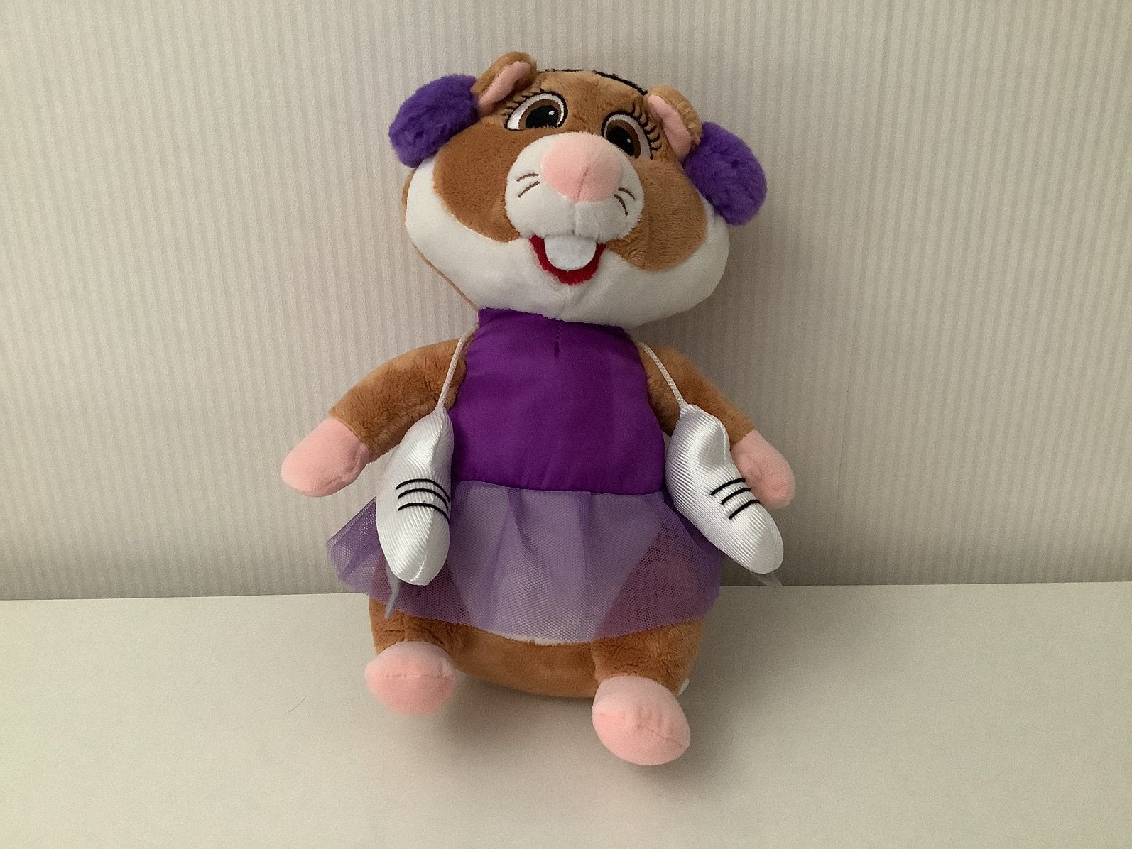 Hamster Albert Heijn schaatsen, Paars, Hamster, Ophalen of Verzenden, Zo goed als nieuw