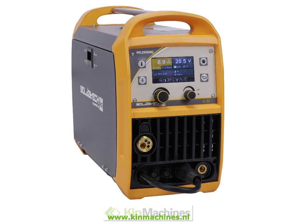 MIG MAG Lasapparaat| 200A | Soldatech ML200HG | Synergetisch, Nieuw, Ophalen of Verzenden, 150 tot 250 ampère, Co2