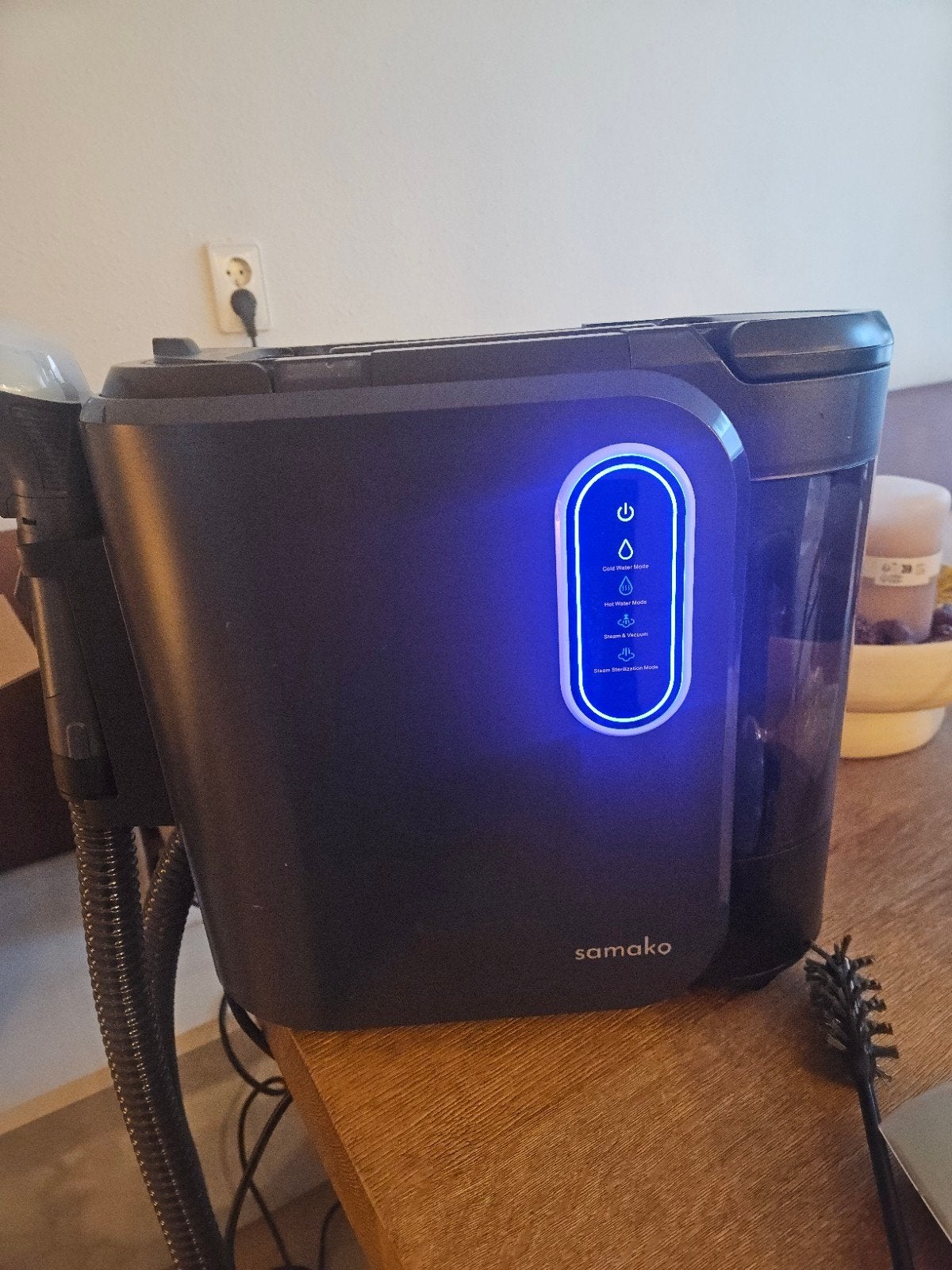 Samako tapijreiniger en Stoomreiniger Power Pro Clean, Ophalen of Verzenden, Zo goed als nieuw, Waterstofzuiger