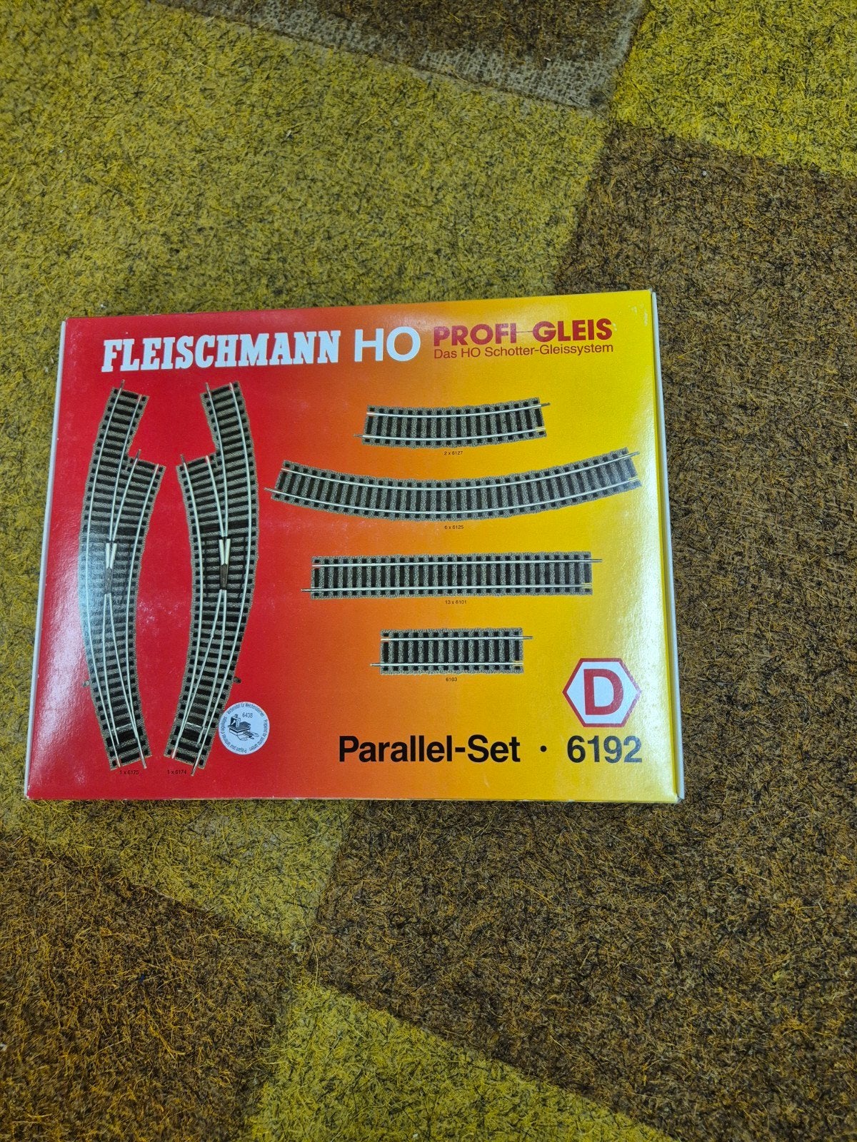 Fleischmann 6192 Parallel set D H0, Ophalen of Verzenden, Nieuw, Rails, Fleischmann