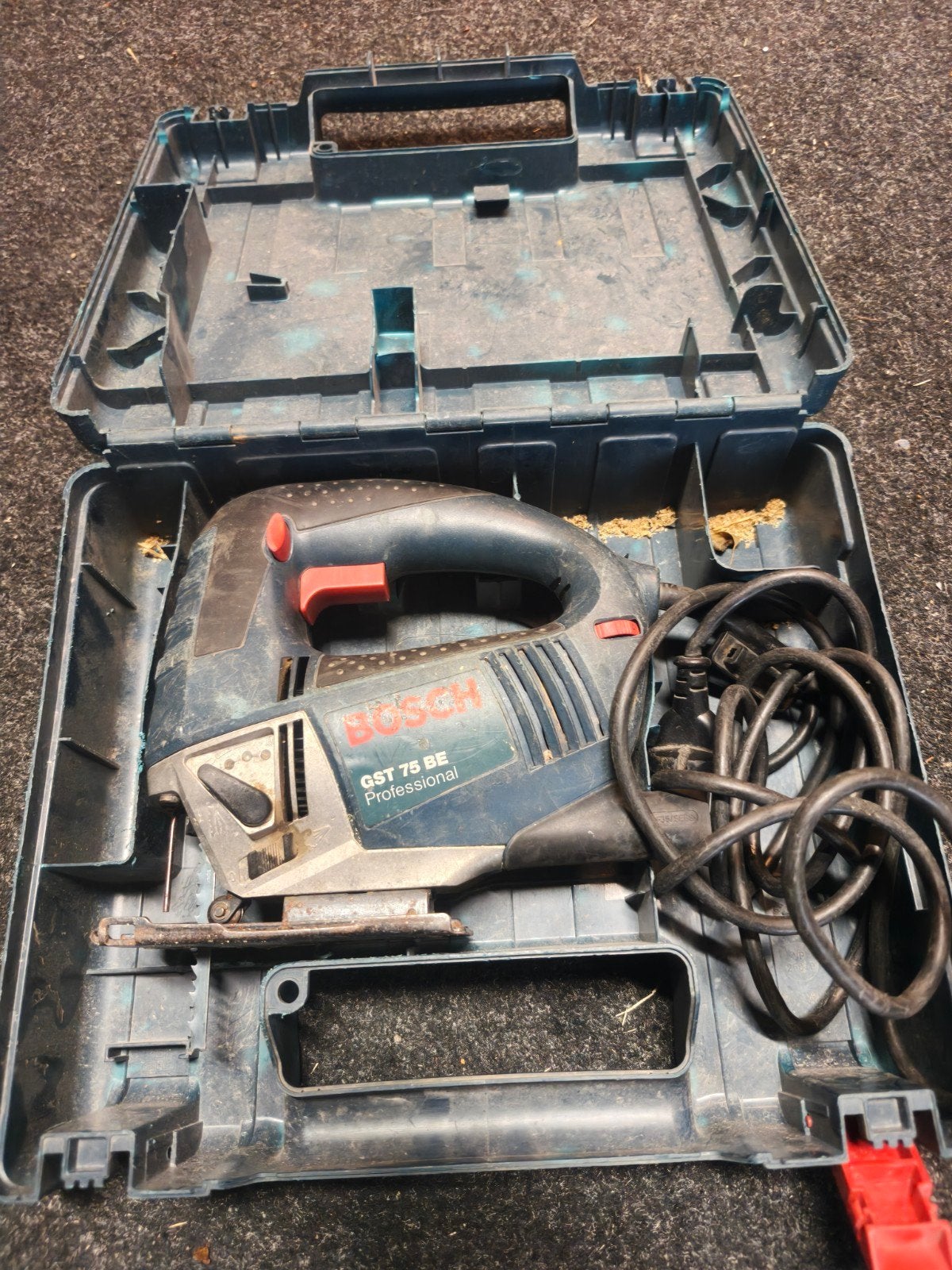 Bosch Decoupeerzaag GST 75 BE Professional met koffer, Ophalen