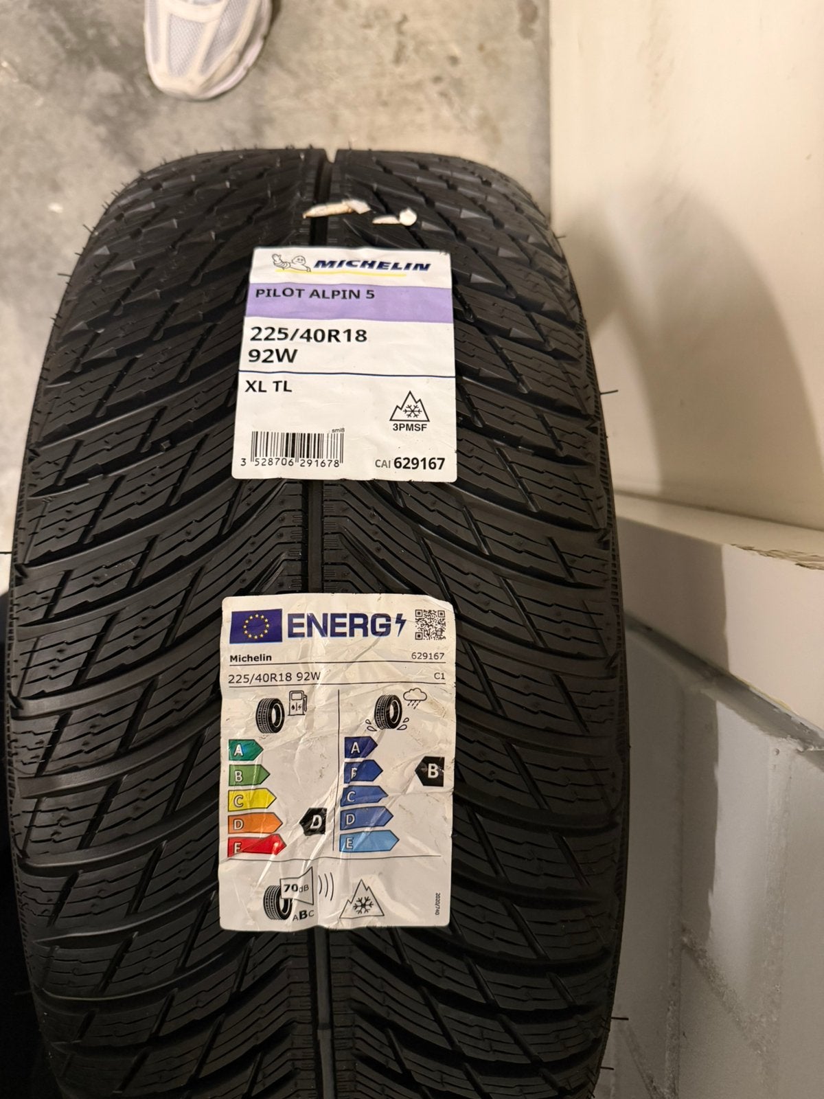 Michelin winter autoband 18 inch nieuw, Ophalen, 18 inch, Banden en Velgen, Nieuw