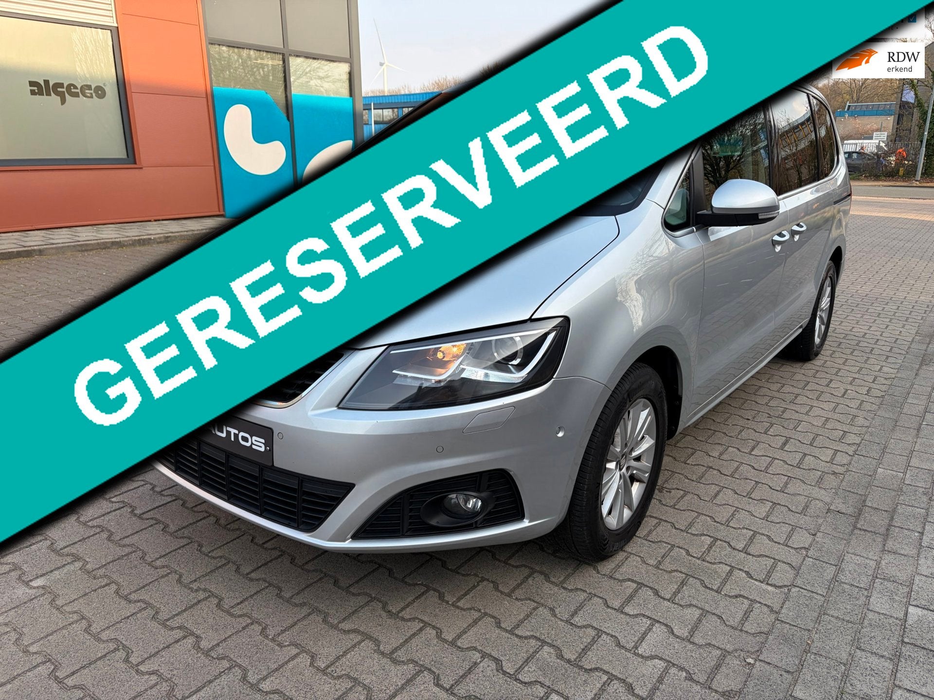 Seat Alhambra 1.4 TSI Style Led 7 Per / Trekhaak DSG BTW IN, Auto's, Dealer onderhouden, Gebruikt, Zwart, 4 cilinders