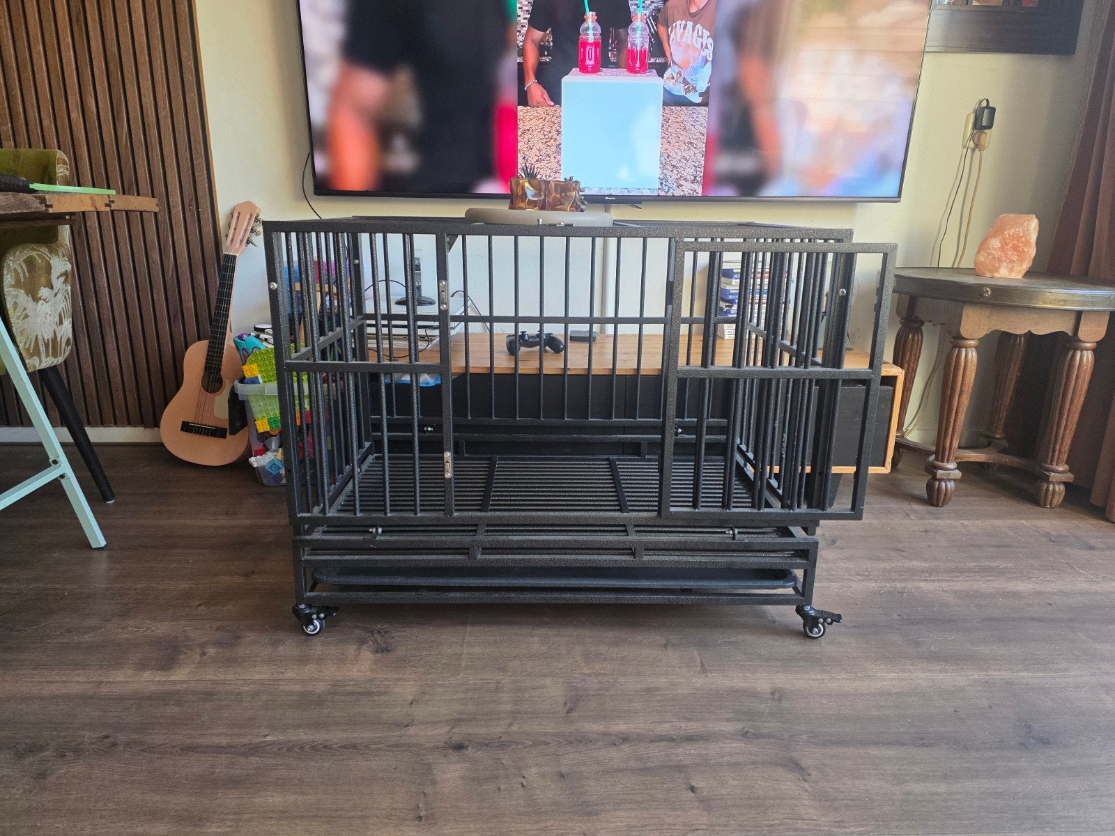 Bench op wielen 90x60, Dieren en Toebehoren, Ophalen