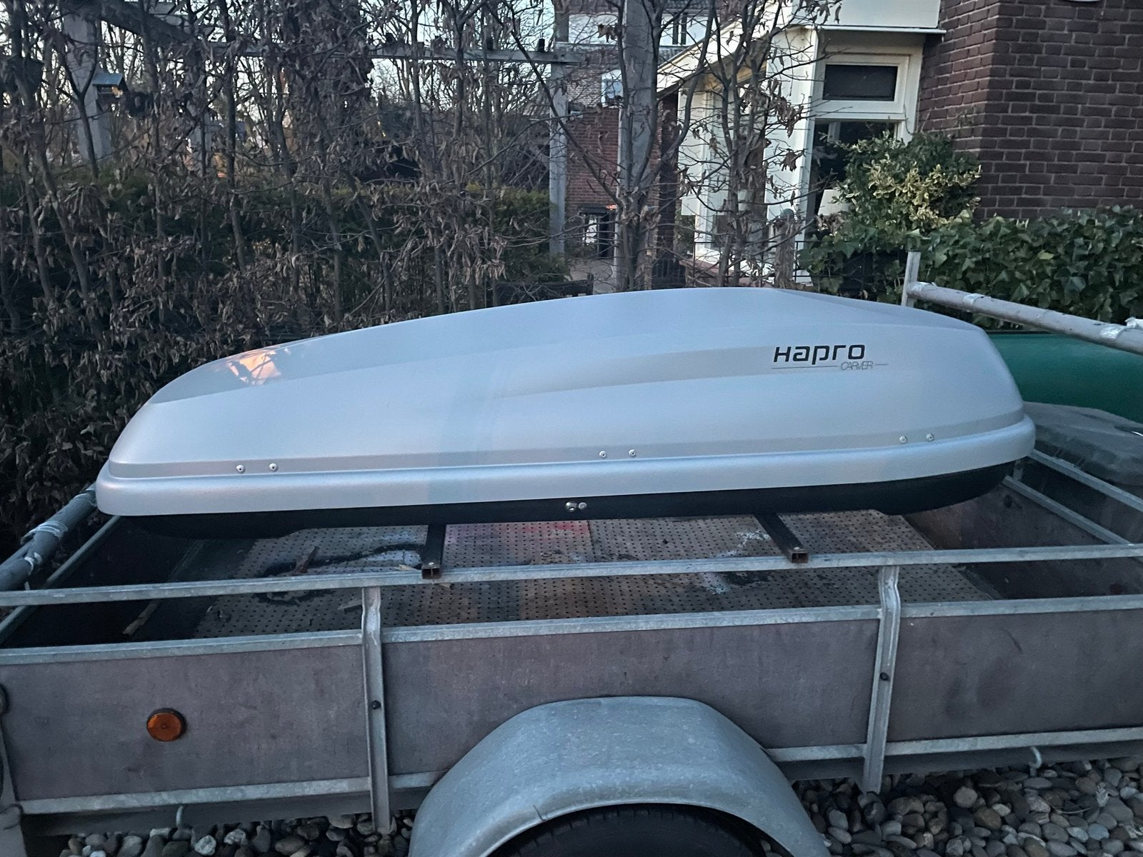 Dakkoffer Hapro Carver 8.5, Auto diversen, Ophalen, Gebruikt
