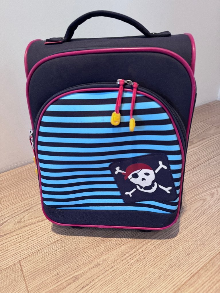 koffer voor jongen (met wieltjes), Ophalen, Overige materialen, Wieltjes, Minder dan 50 cm
