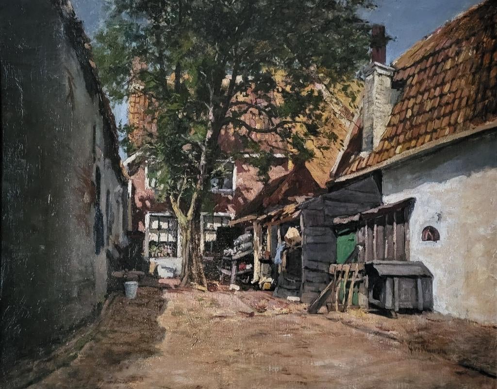 Prachtige grote Jan van Vuuren, Antiek en Kunst, Kunst | Schilderijen | Klassiek, Ophalen