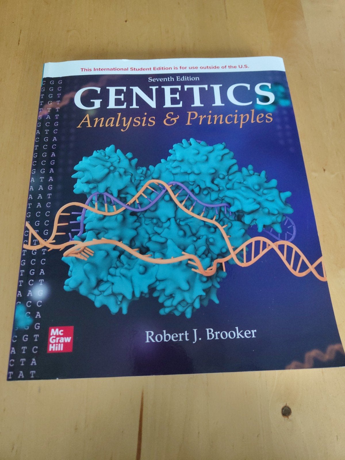 Genetics: Analysis & Principles (seventh edition), Boeken, Robert J. Brooker, Ophalen of Verzenden, Beta, WO