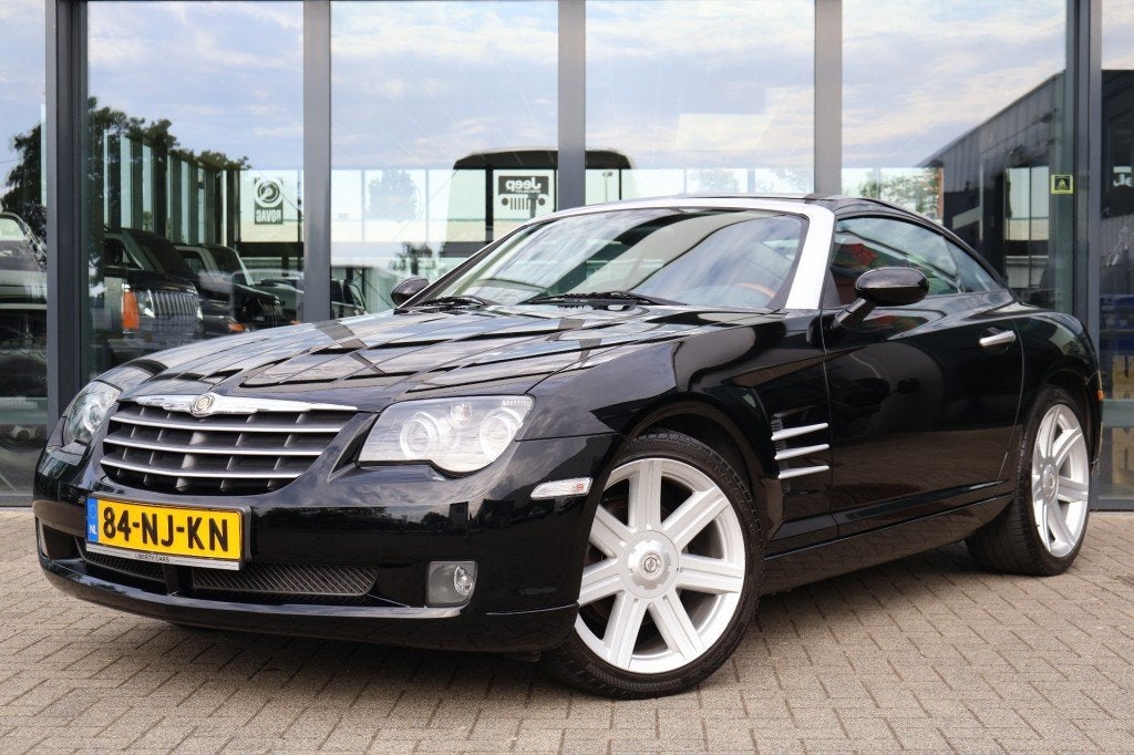 Chrysler CROSSFIRE 3.2 V6 LIMITED / LEDER / YOUNGTIMER, Auto's, Chrysler, Gebruikt, Zwart, Handgeschakeld, 2 stoelen