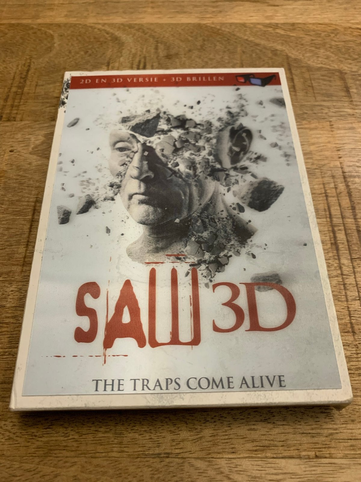 Saw 3D - The Traps Come Alive (DVD met 3D brillen), Horror, Vanaf 16 jaar, Nederlands, Ophalen of Verzenden