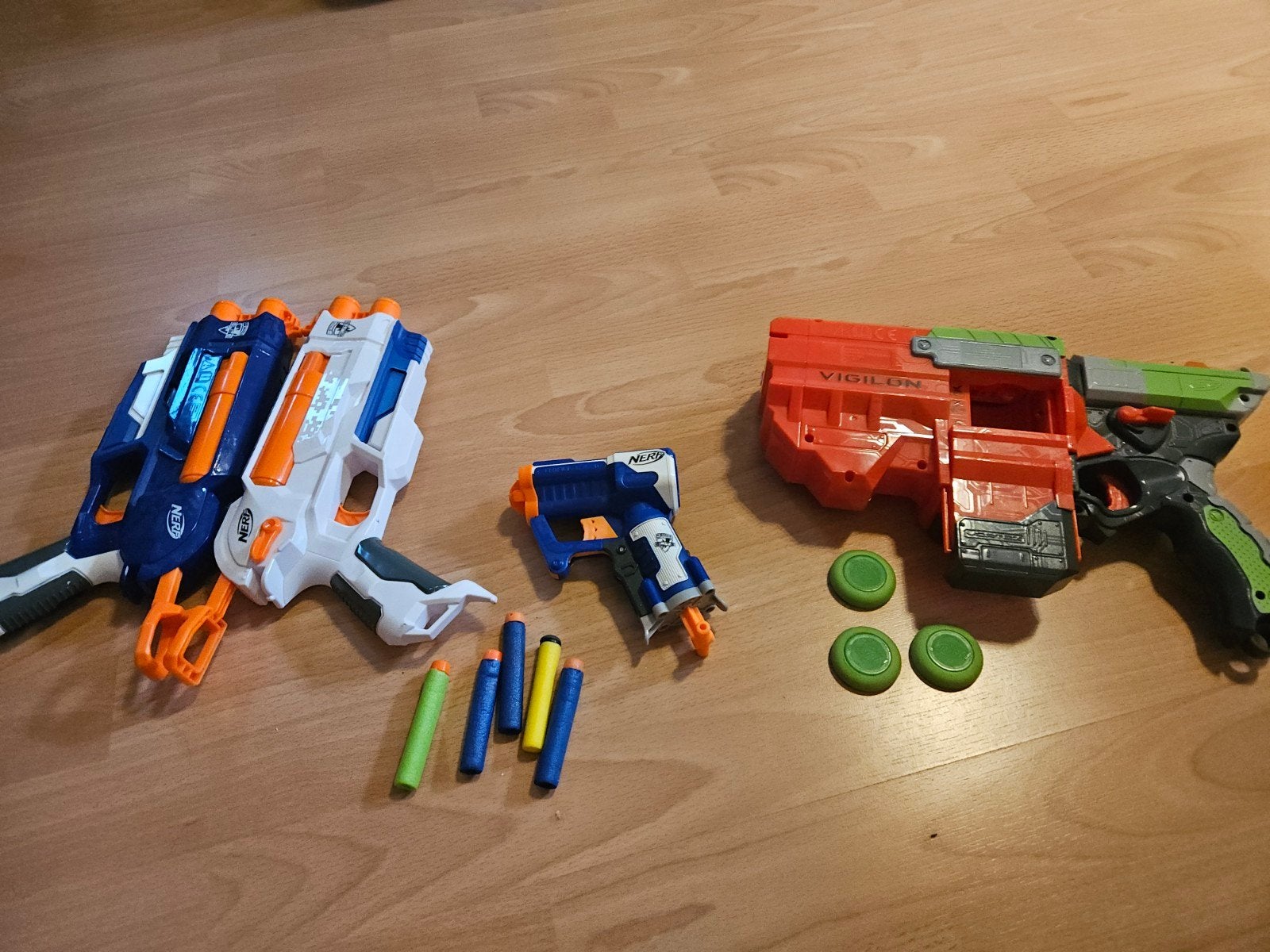 Set van 3 nerfs, Ophalen, Gebruikt