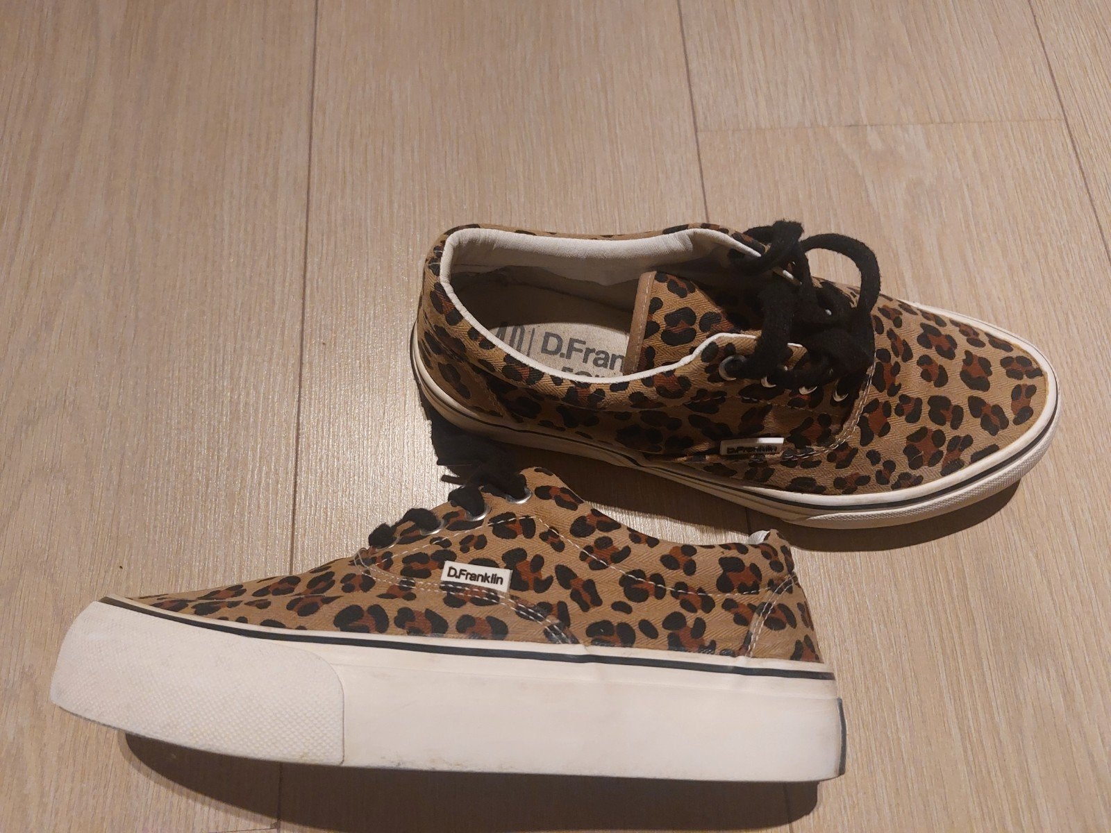 D.Franklin sneakers met panterprint - Maat 40, Kleding | Dames, Ophalen of Verzenden