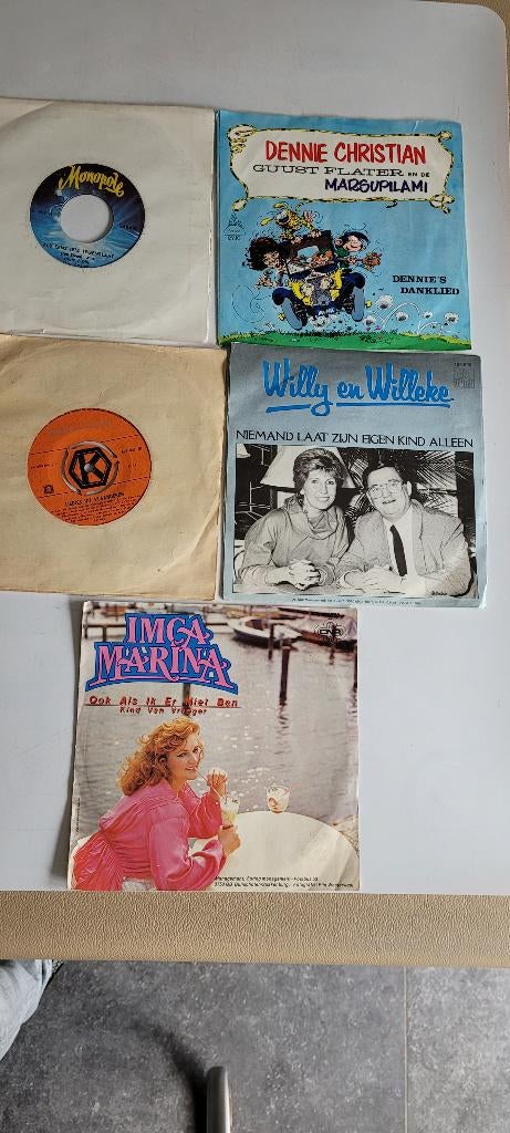 lot engelse/franse singels, Cd's en Dvd's, Vinyl Singles, Ophalen of Verzenden, Gebruikt, Pop