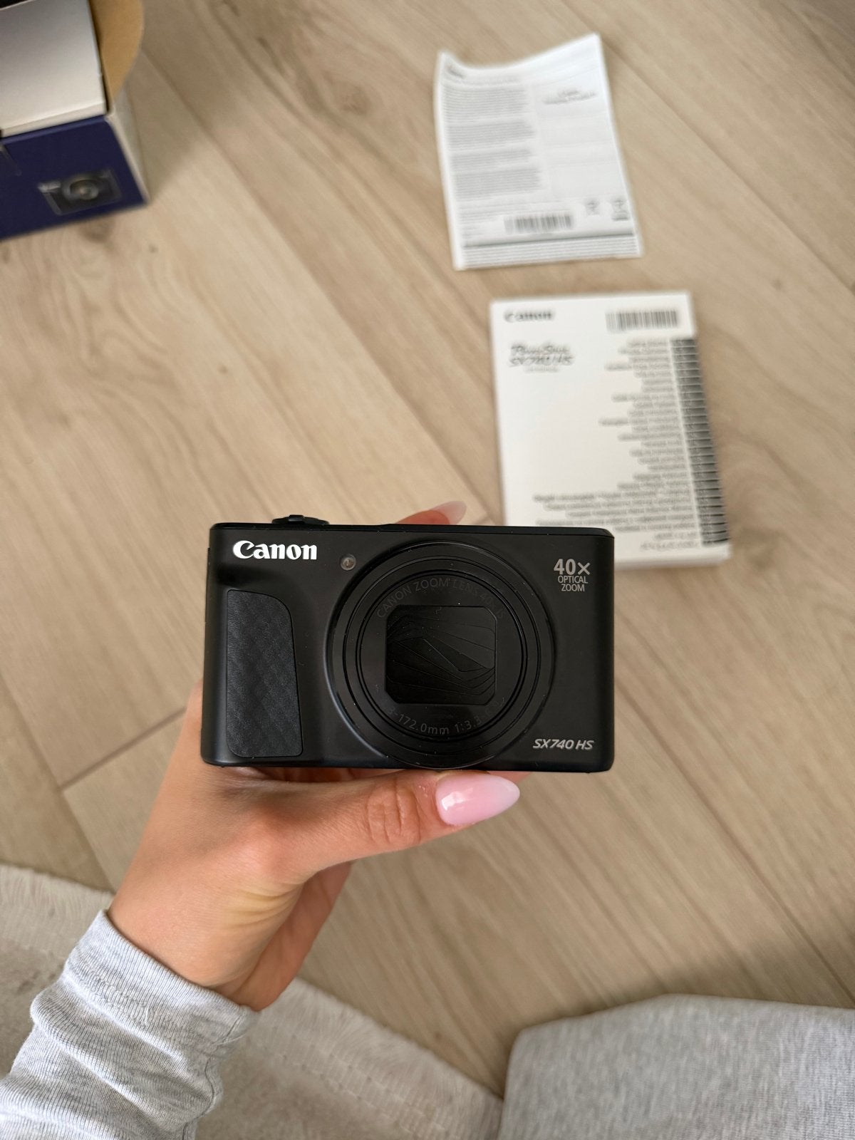 Canon PowerShot SX740 HS - Zo goed als nieuw!, Audio, Tv en Foto, Canon, Beeldstabilisatie, Ophalen of Verzenden, Zo goed als nieuw