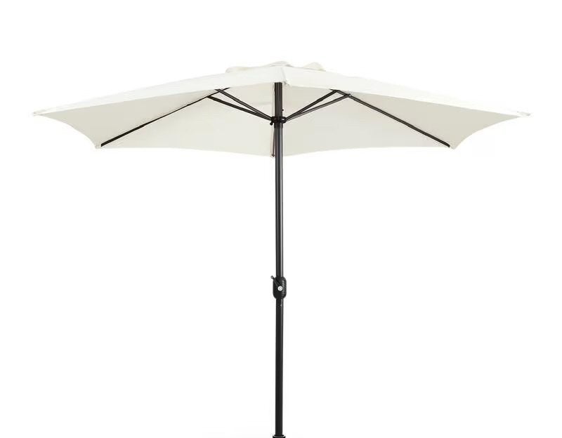 Nieuwe Crème Parasol - Perfect voor Tuin of Terras, Ophalen, Verstelbaar, Stokparasol, Nieuw